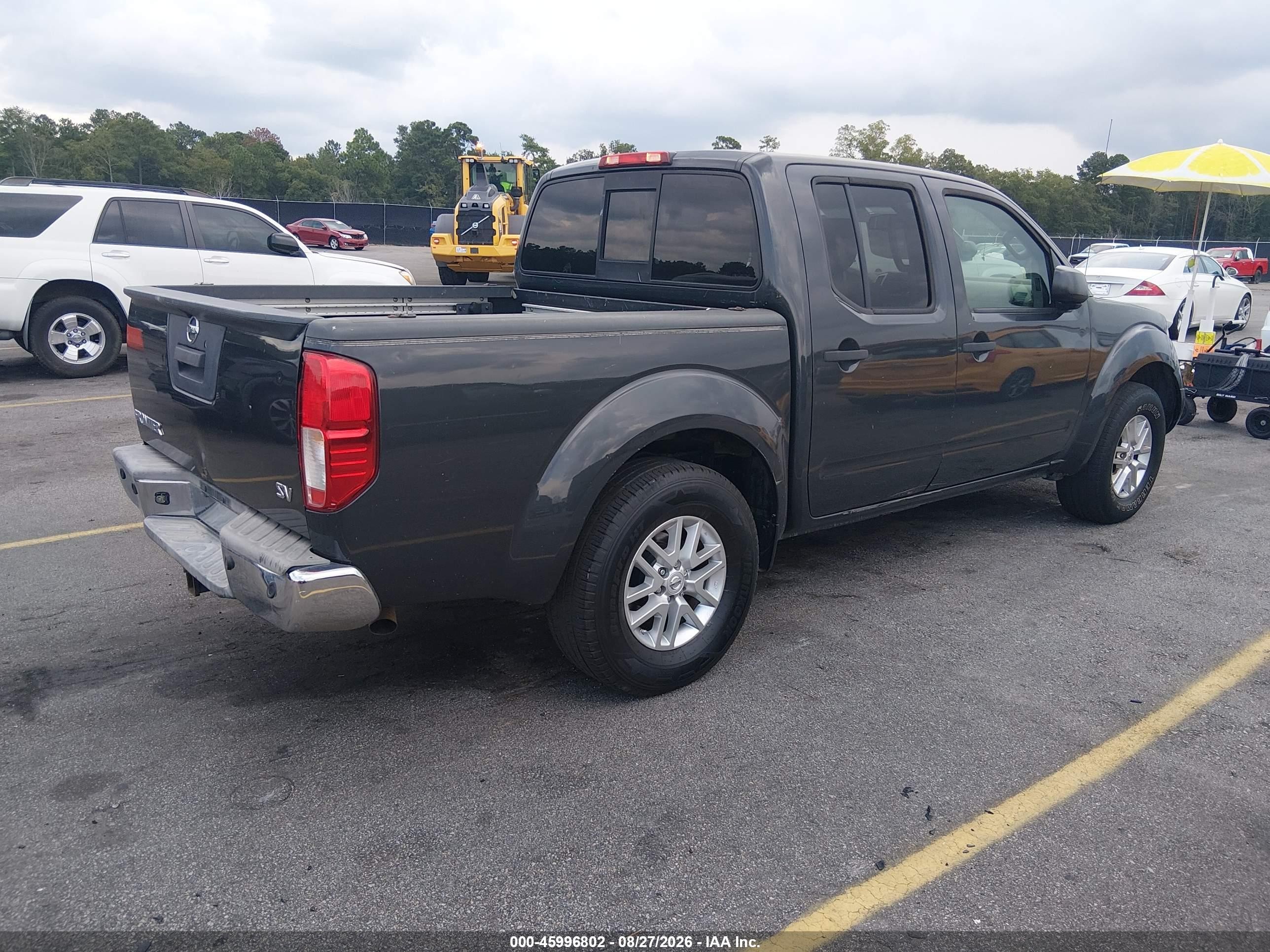 2015 Nissan Frontier Sv Gray vin: 1N6AD0ERXFN736193