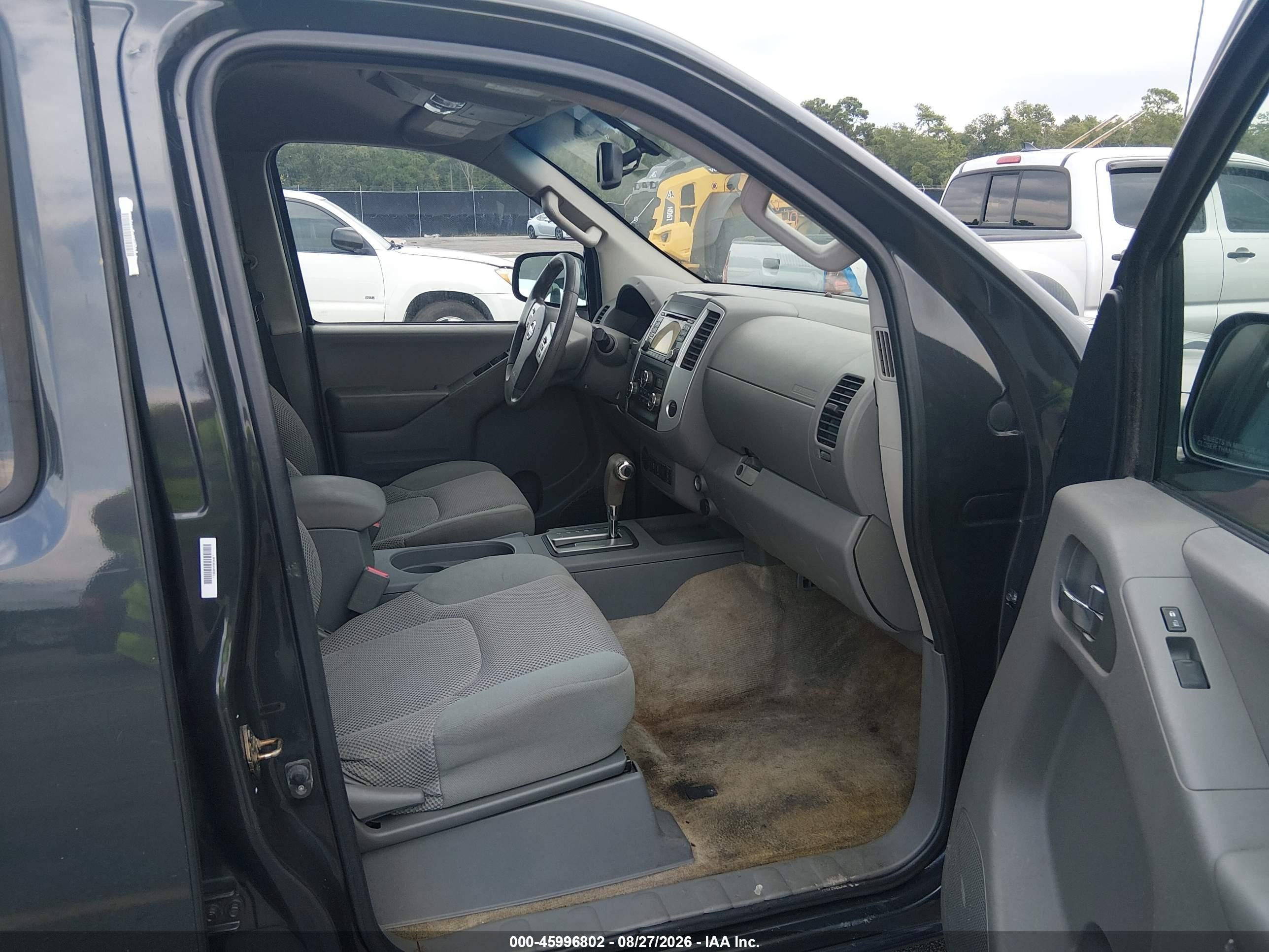 2015 Nissan Frontier Sv Gray vin: 1N6AD0ERXFN736193