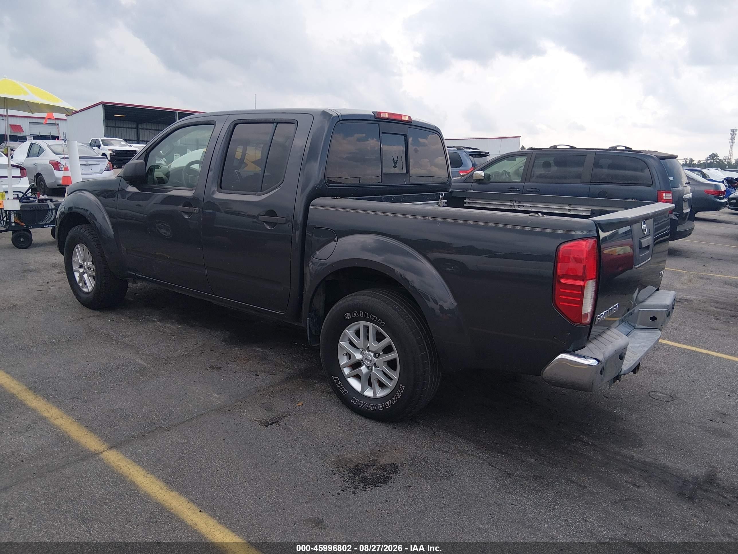 2015 Nissan Frontier Sv Gray vin: 1N6AD0ERXFN736193