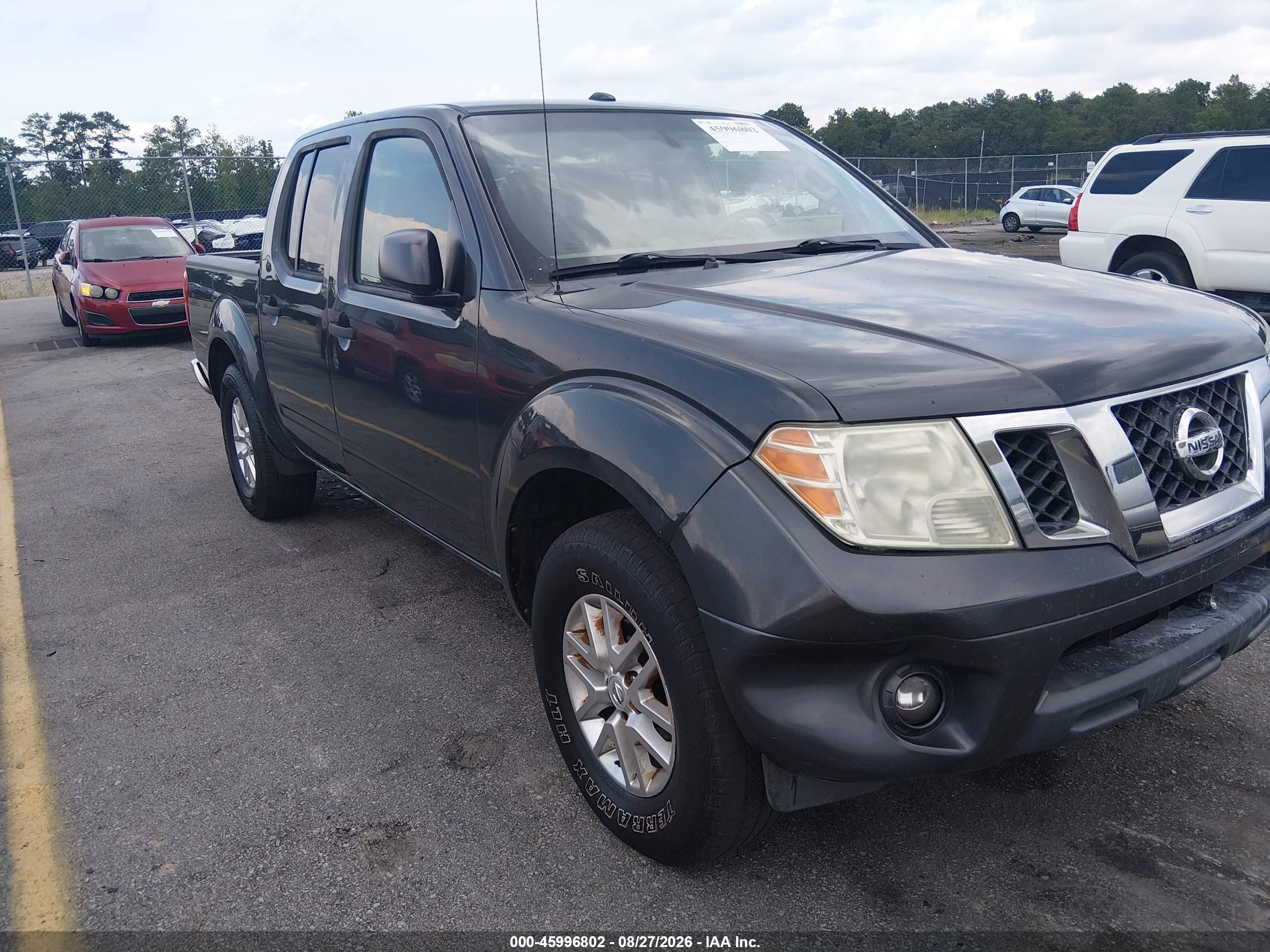 2015 Nissan Frontier Sv Gray vin: 1N6AD0ERXFN736193