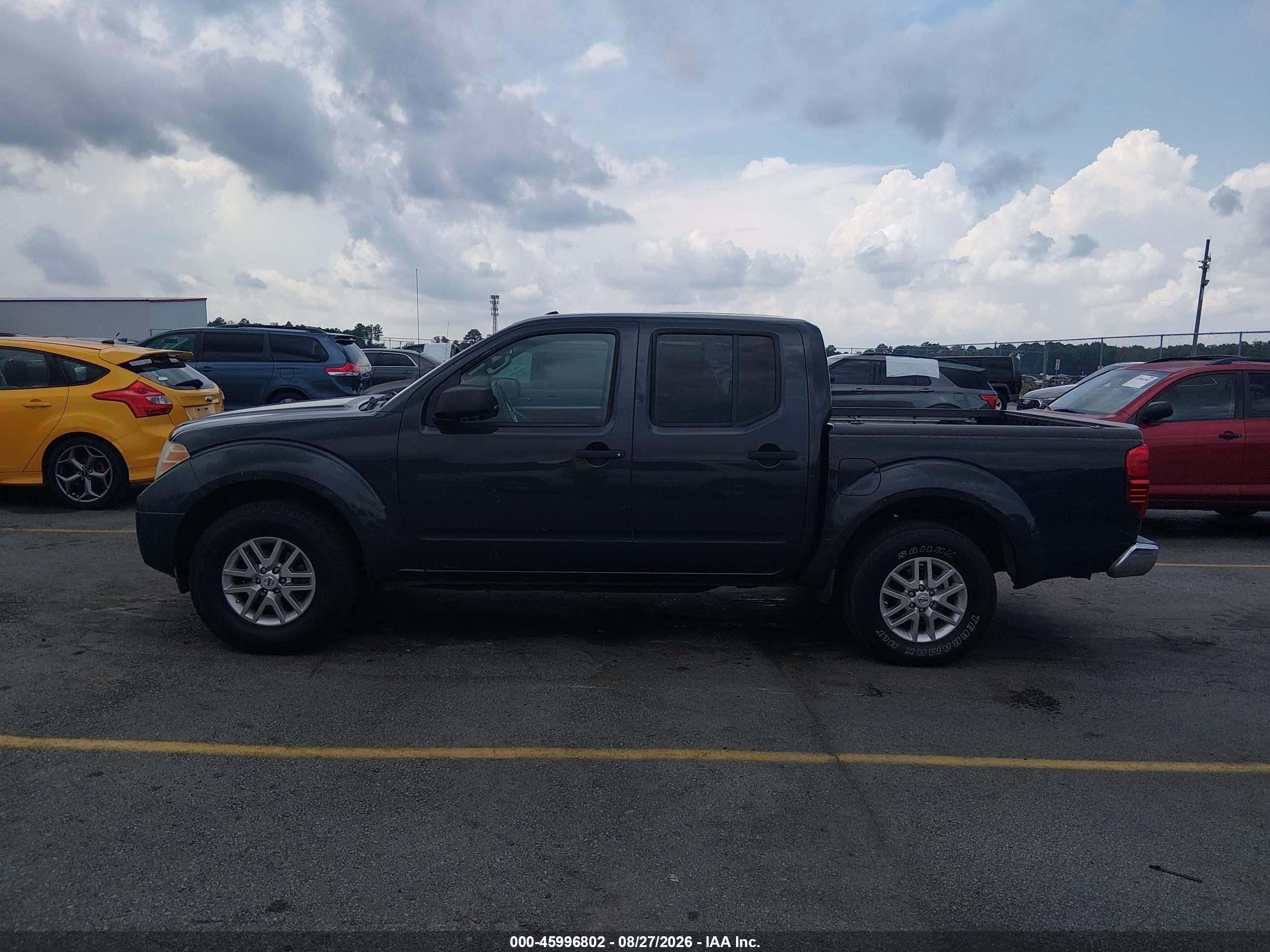 2015 Nissan Frontier Sv Gray vin: 1N6AD0ERXFN736193