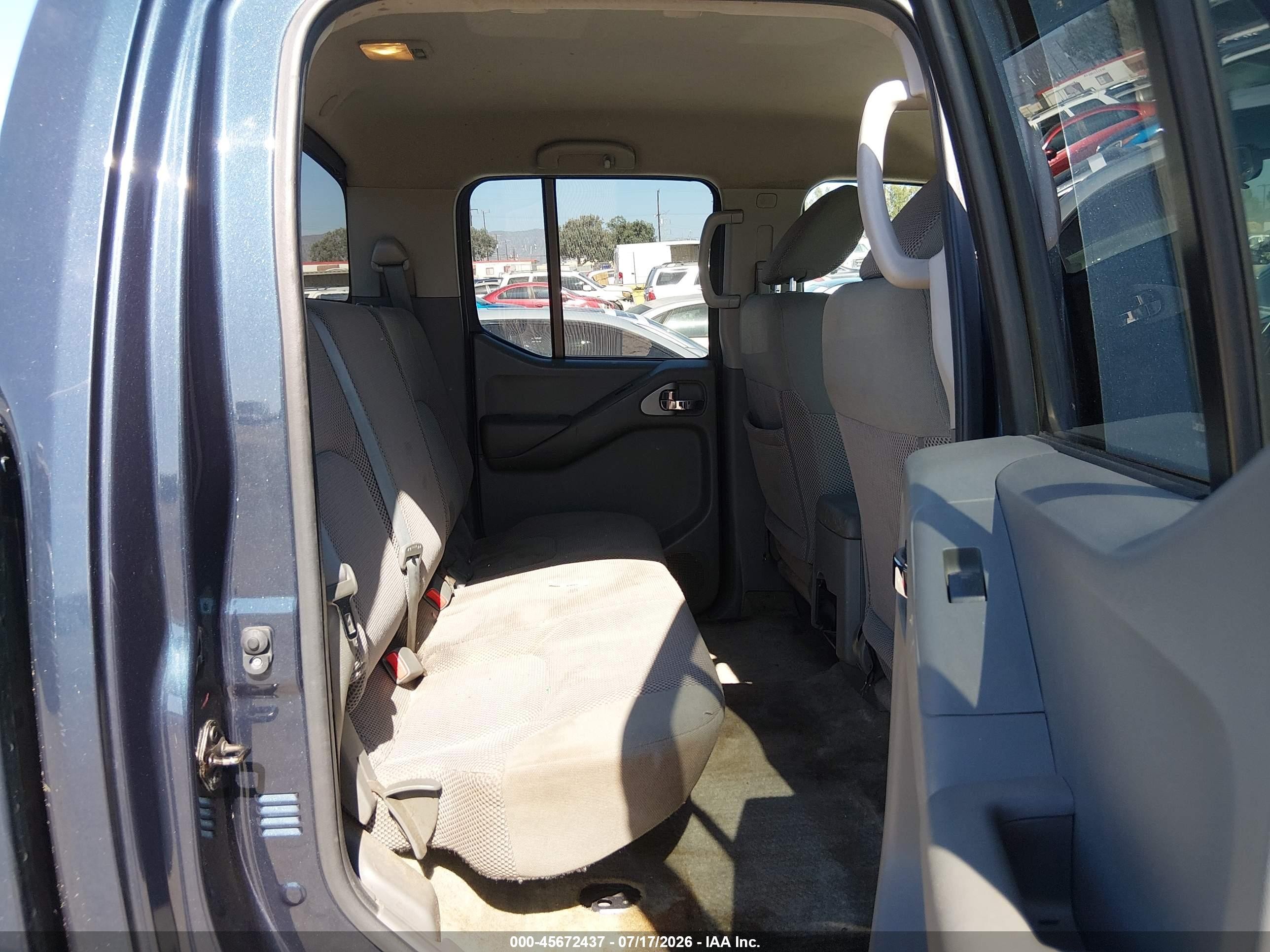 2015 Nissan Frontier Sv Blue vin: 1N6AD0ERXFN754967