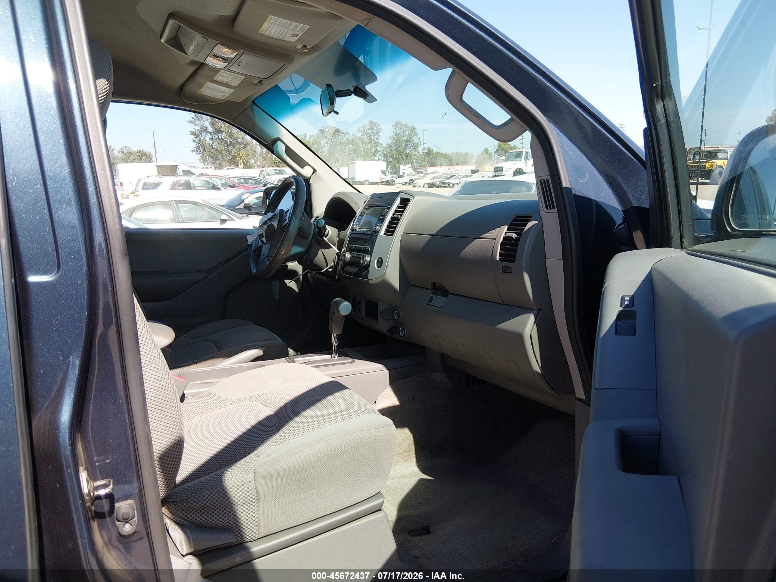 2015 Nissan Frontier Sv Blue vin: 1N6AD0ERXFN754967