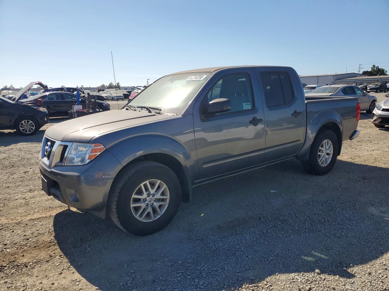 2019 Nissan Frontier Sv Серый vin: 1N6AD0ERXKN875444