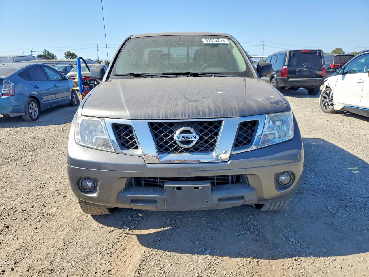 2019 Nissan Frontier Sv Серый vin: 1N6AD0ERXKN875444
