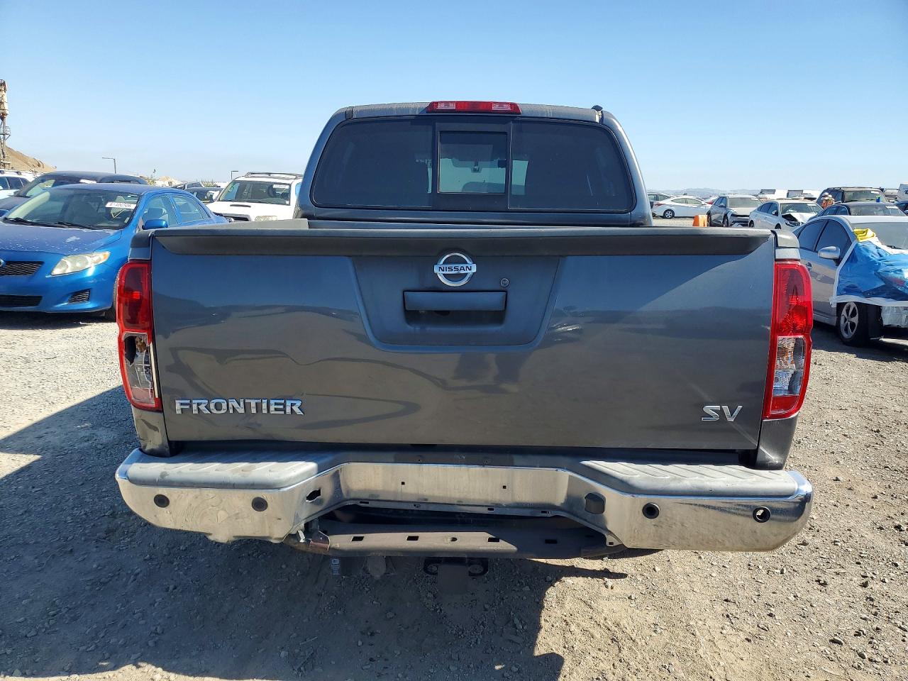 2019 Nissan Frontier Sv Серый vin: 1N6AD0ERXKN875444