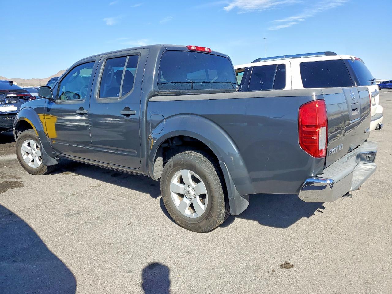 2010 Nissan Frontier Crew Cab Se Gray vin: 1N6AD0EV0AC404121