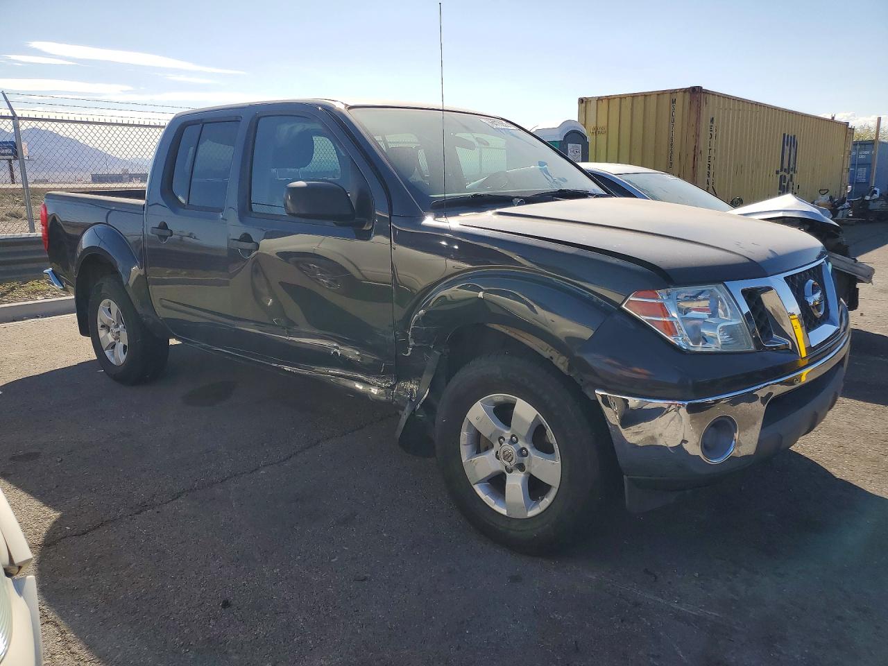2010 Nissan Frontier Crew Cab Se Gray vin: 1N6AD0EV0AC404121