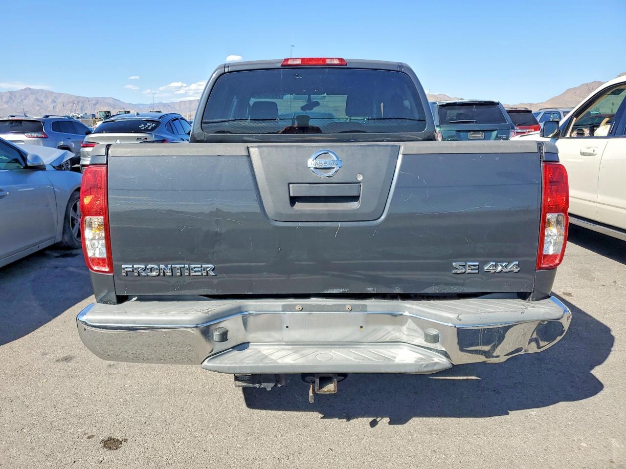 2010 Nissan Frontier Crew Cab Se Gray vin: 1N6AD0EV0AC404121