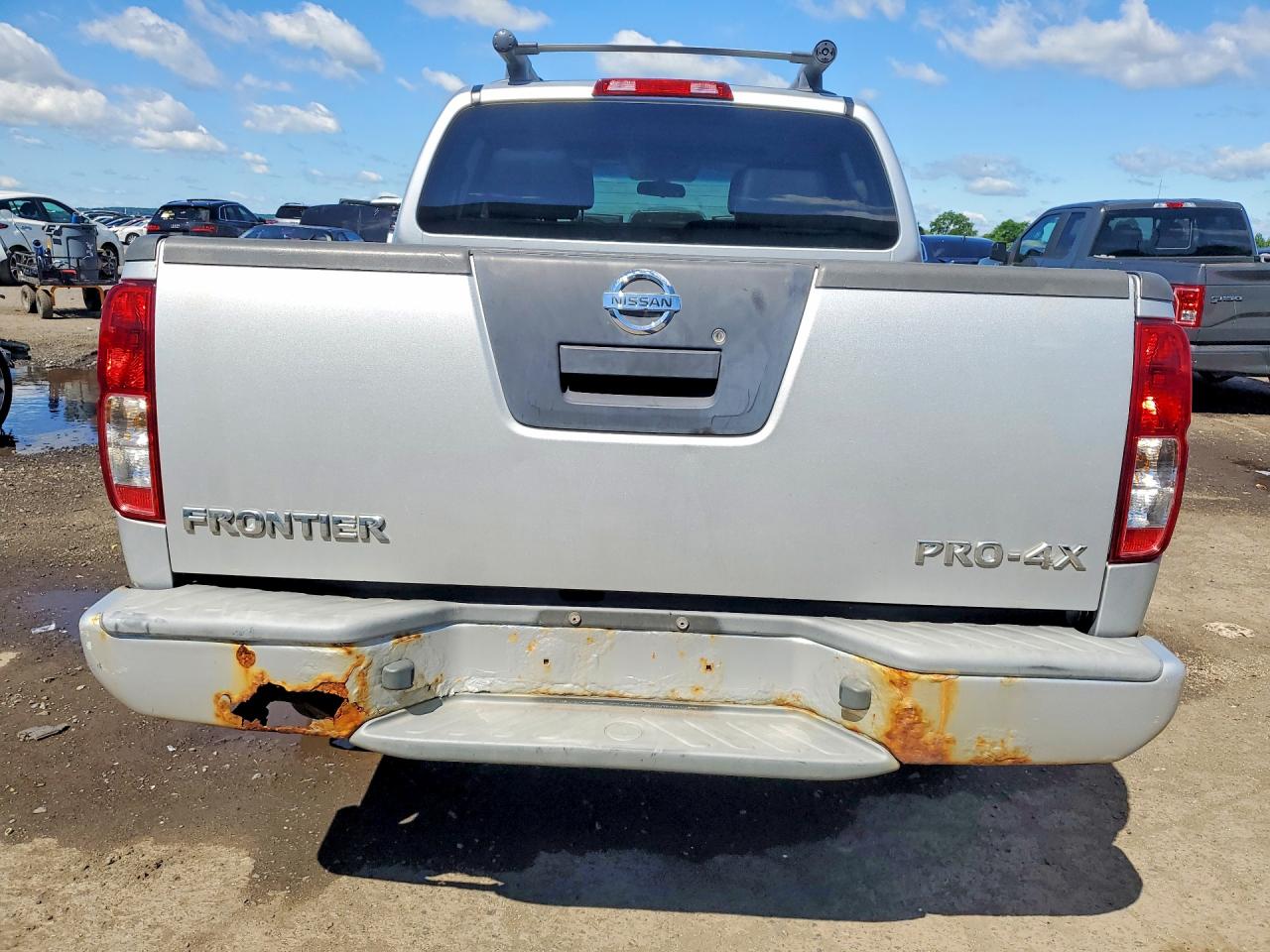 2010 Nissan Frontier Se V6 Silver vin: 1N6AD0EV0AC407505