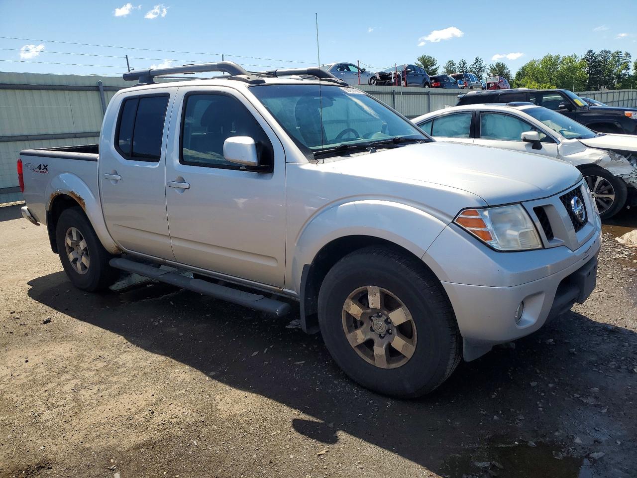 2010 Nissan Frontier Se V6 Silver vin: 1N6AD0EV0AC407505
