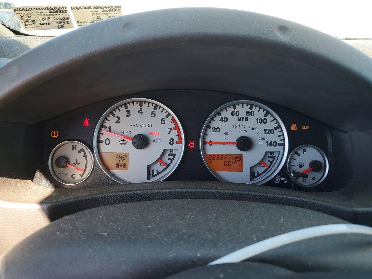 2010 Nissan Frontier Se V6 Silver vin: 1N6AD0EV0AC407505