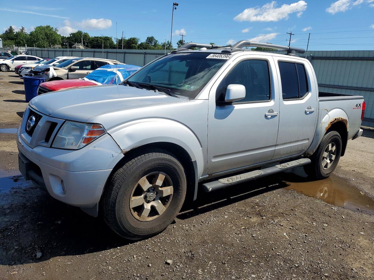 2010 Nissan Frontier Se V6 Silver vin: 1N6AD0EV0AC407505