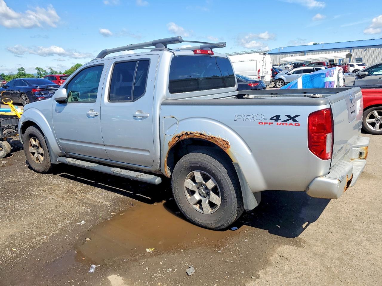 2010 Nissan Frontier Se V6 Silver vin: 1N6AD0EV0AC407505