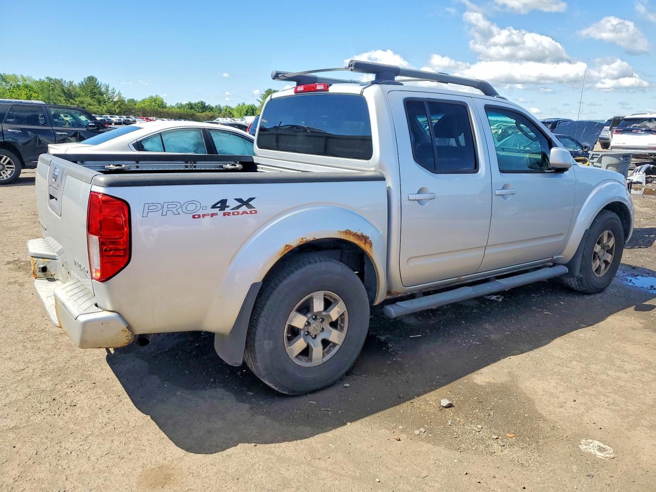 2010 Nissan Frontier Se V6 Silver vin: 1N6AD0EV0AC407505
