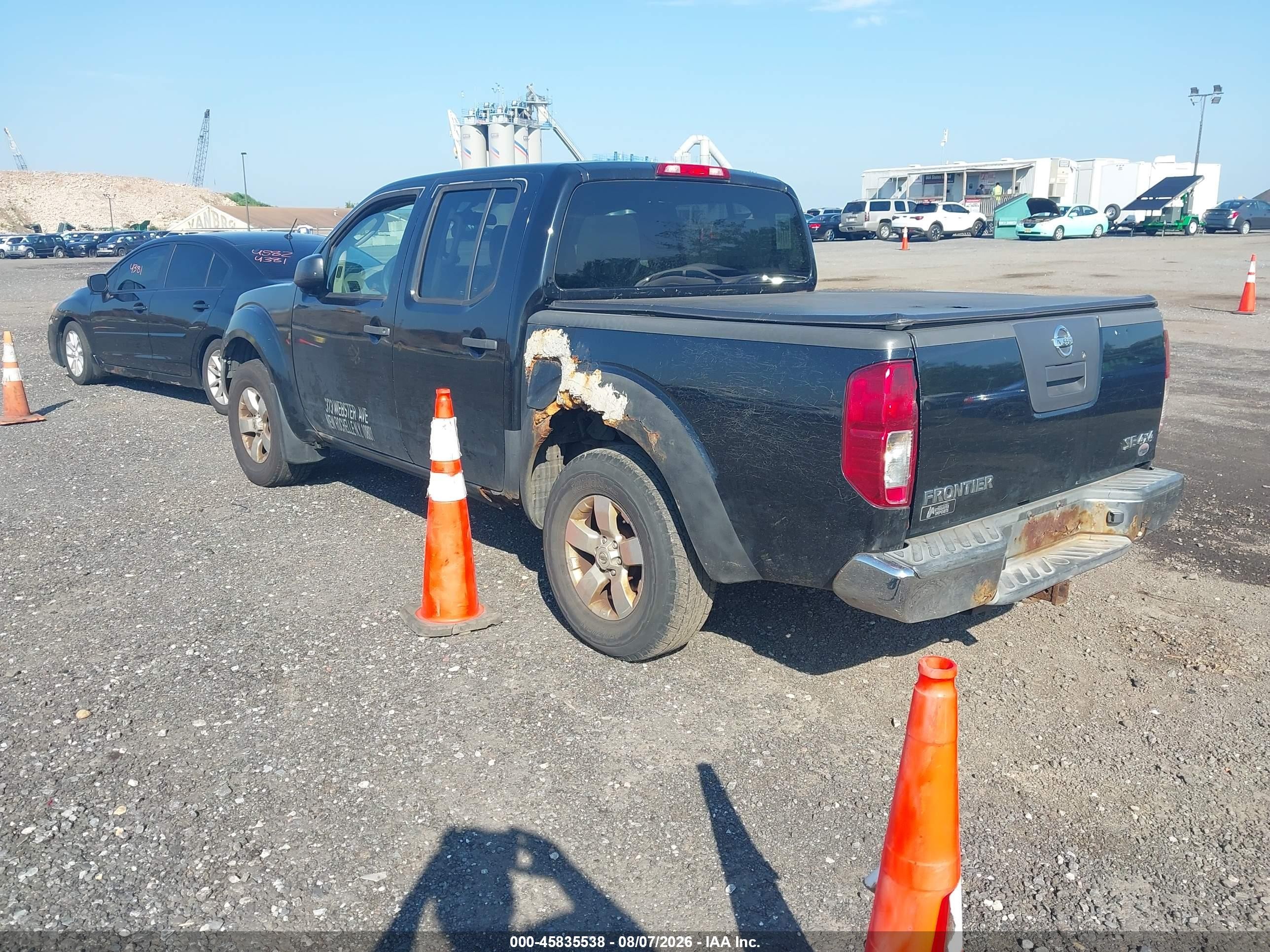 2010 Nissan Frontier Se Black vin: 1N6AD0EV0AC409500