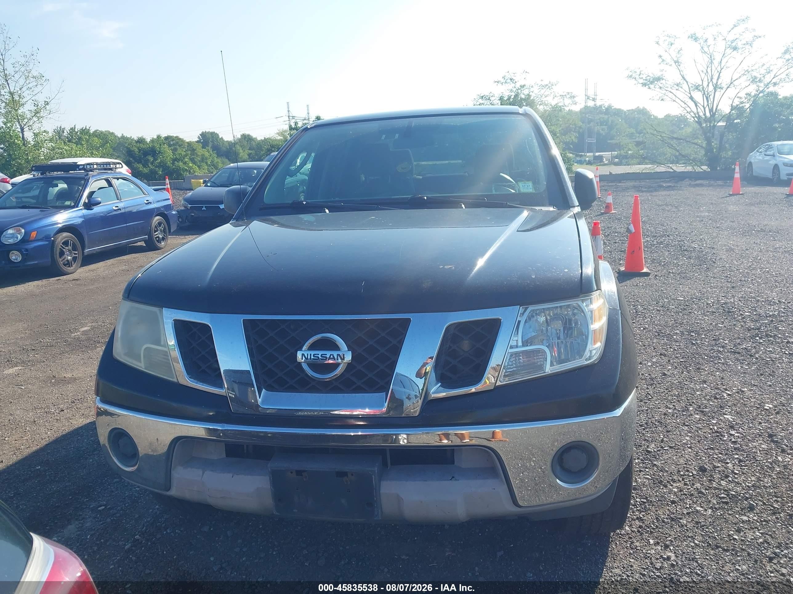 2010 Nissan Frontier Se Black vin: 1N6AD0EV0AC409500