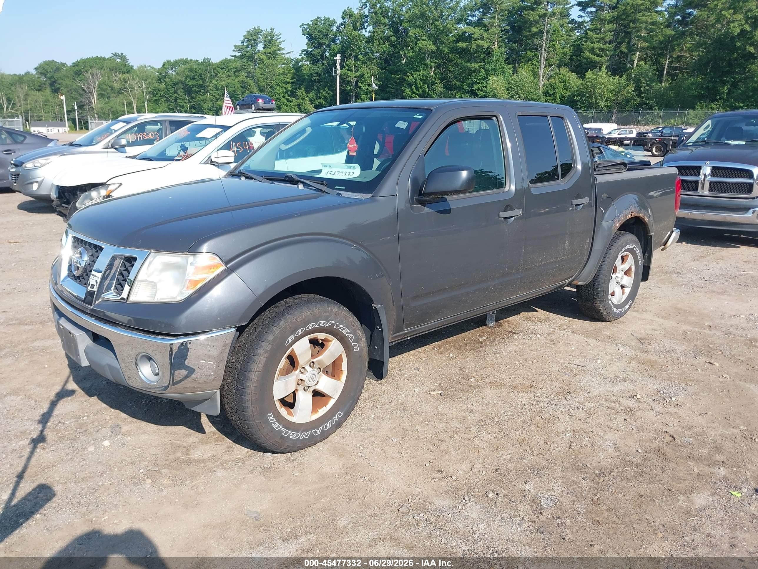 2010 Nissan Frontier Se Gray vin: 1N6AD0EV0AC422179
