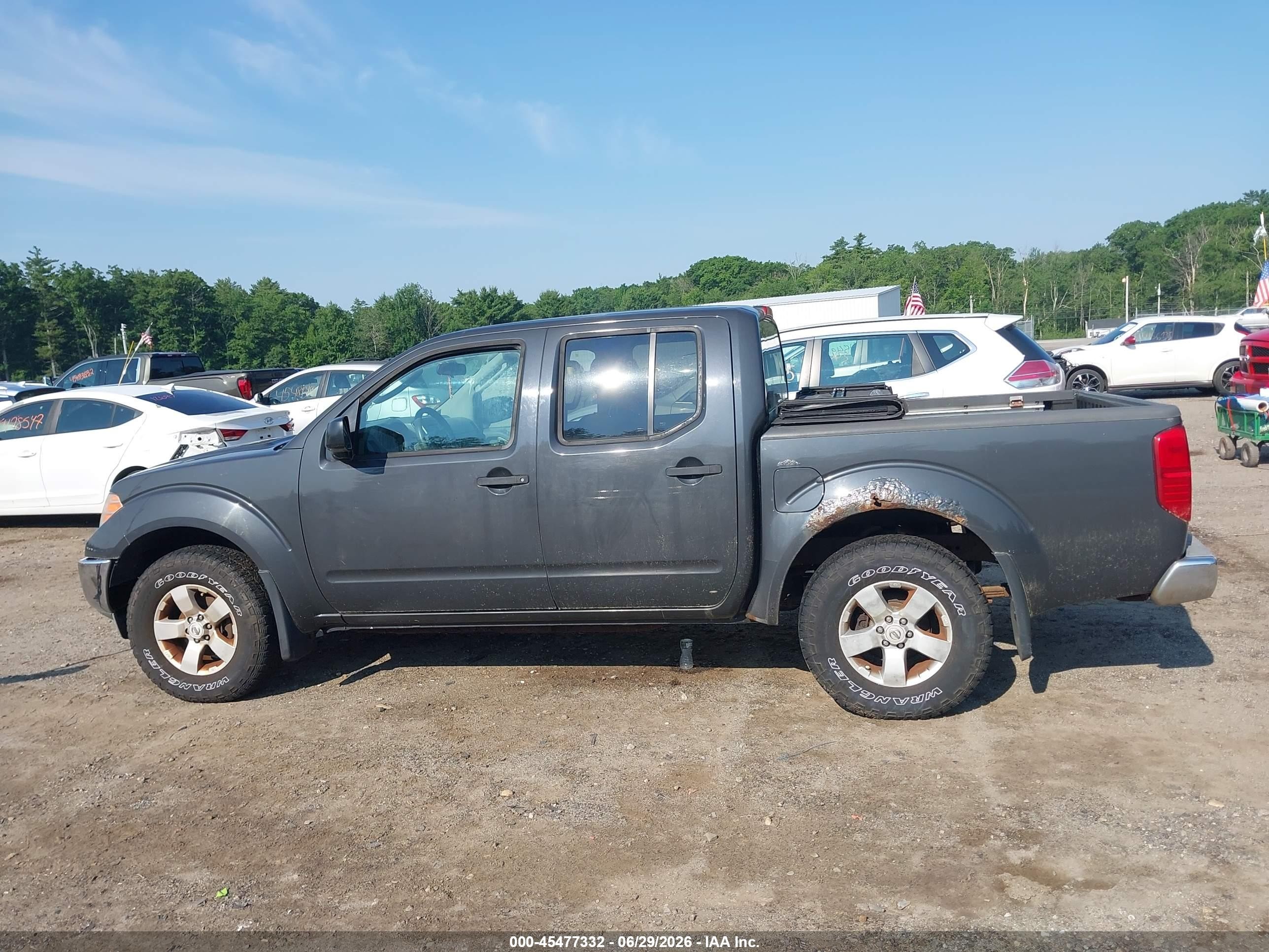 2010 Nissan Frontier Se Gray vin: 1N6AD0EV0AC422179