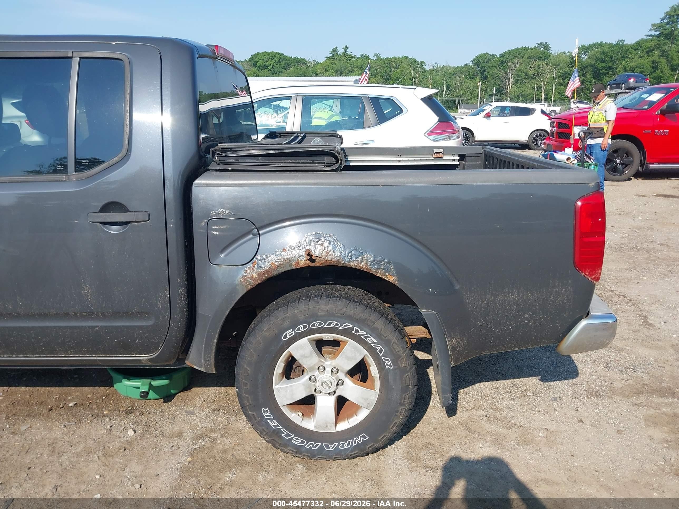 2010 Nissan Frontier Se Gray vin: 1N6AD0EV0AC422179