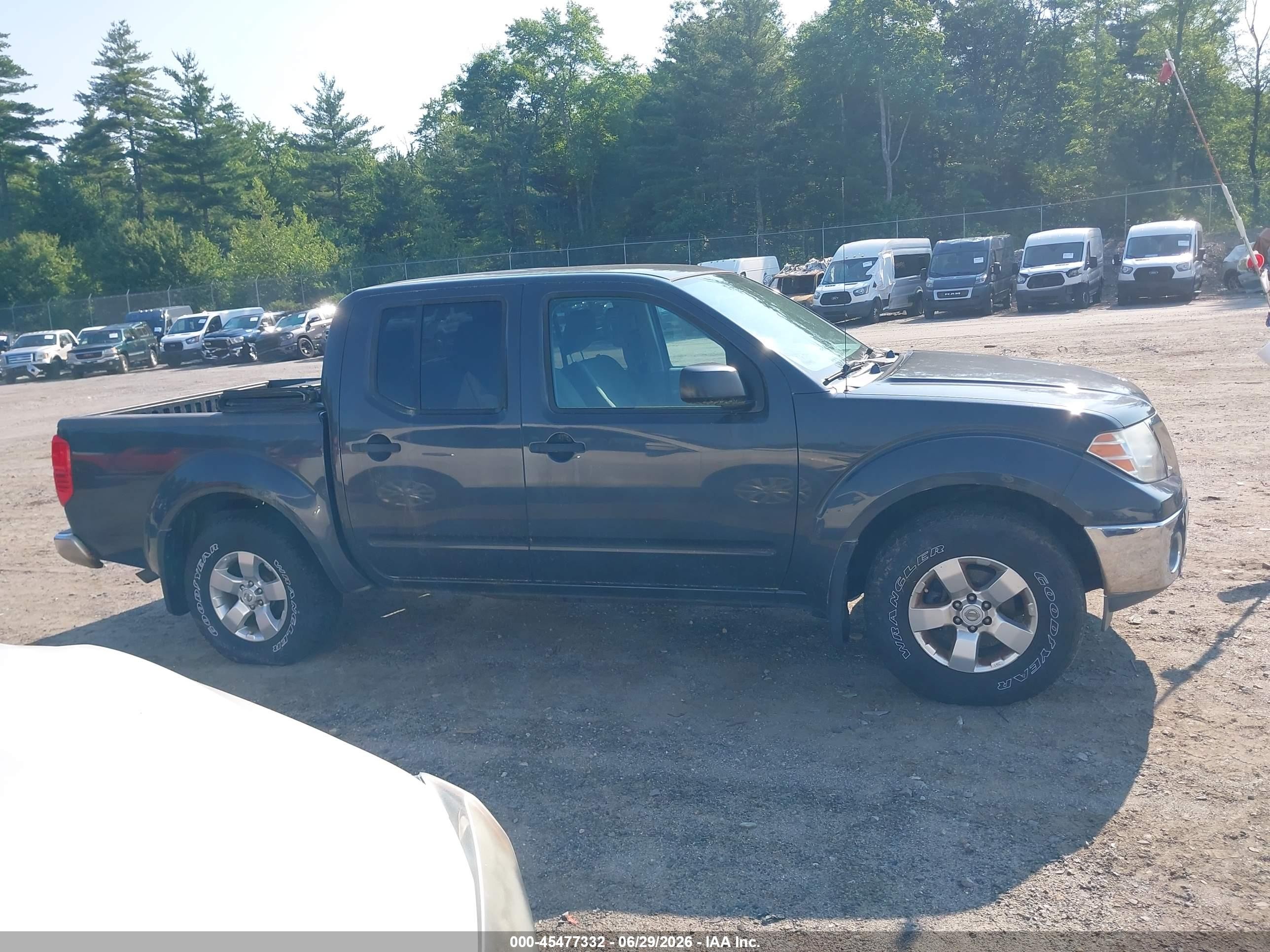 2010 Nissan Frontier Se Gray vin: 1N6AD0EV0AC422179