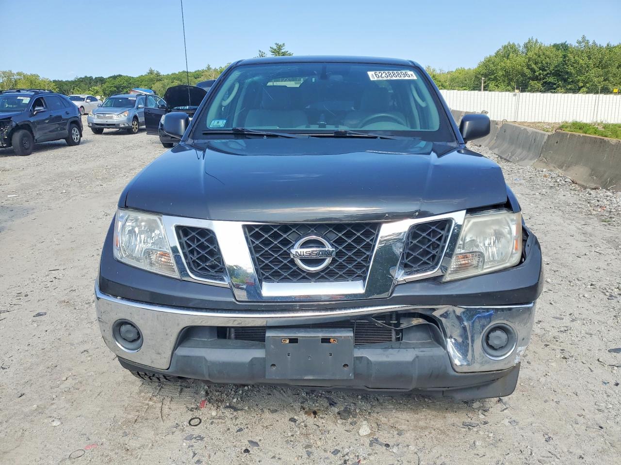 2010 Nissan Frontier Se V6 Серый vin: 1N6AD0EV0AC429438