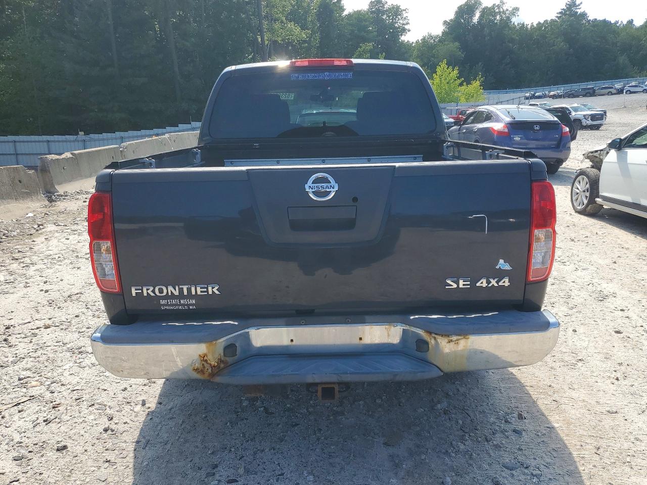 2010 Nissan Frontier Se V6 Серый vin: 1N6AD0EV0AC429438