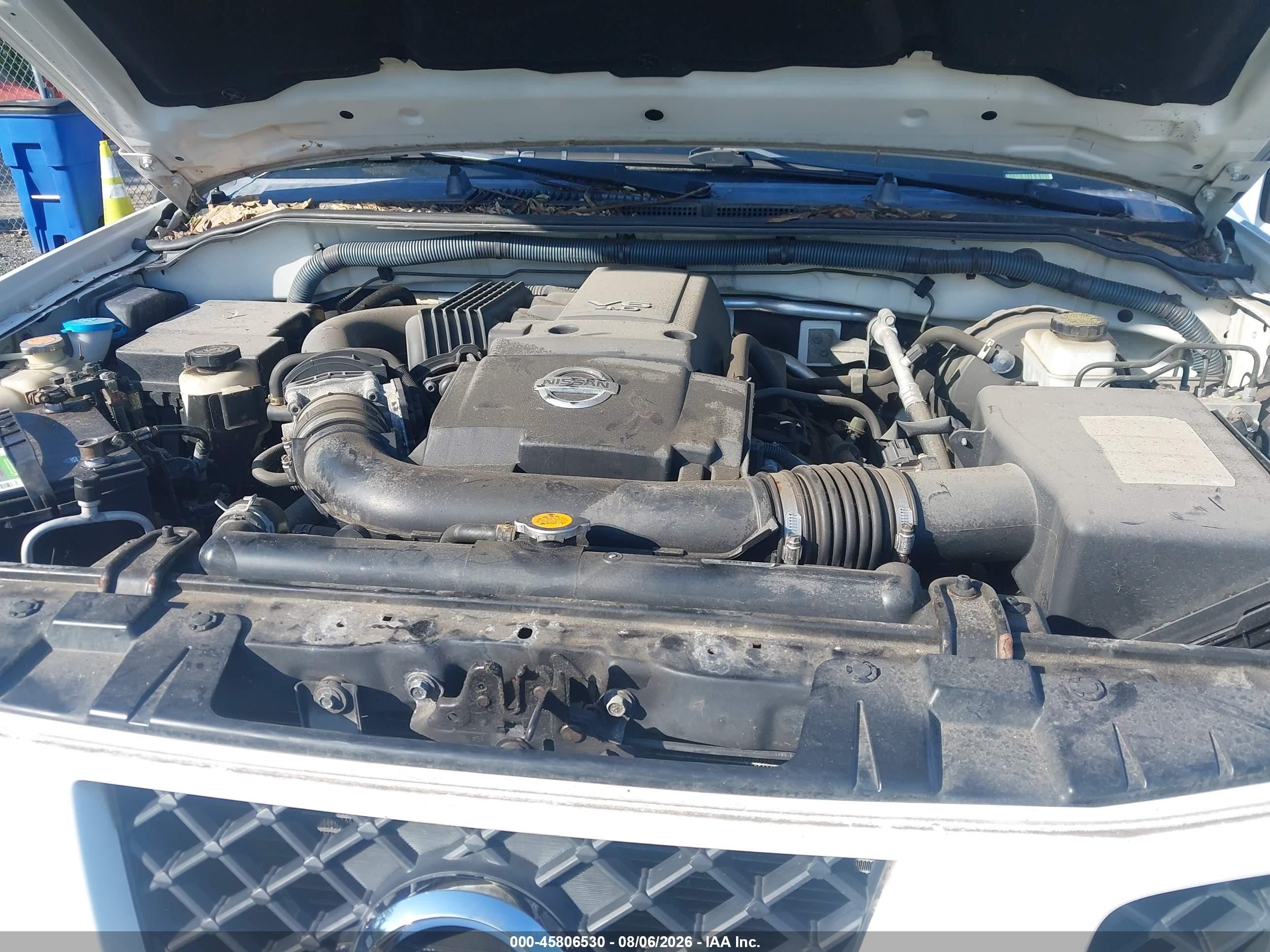 2010 Nissan Frontier Pro-4x White vin: 1N6AD0EV0AC434350