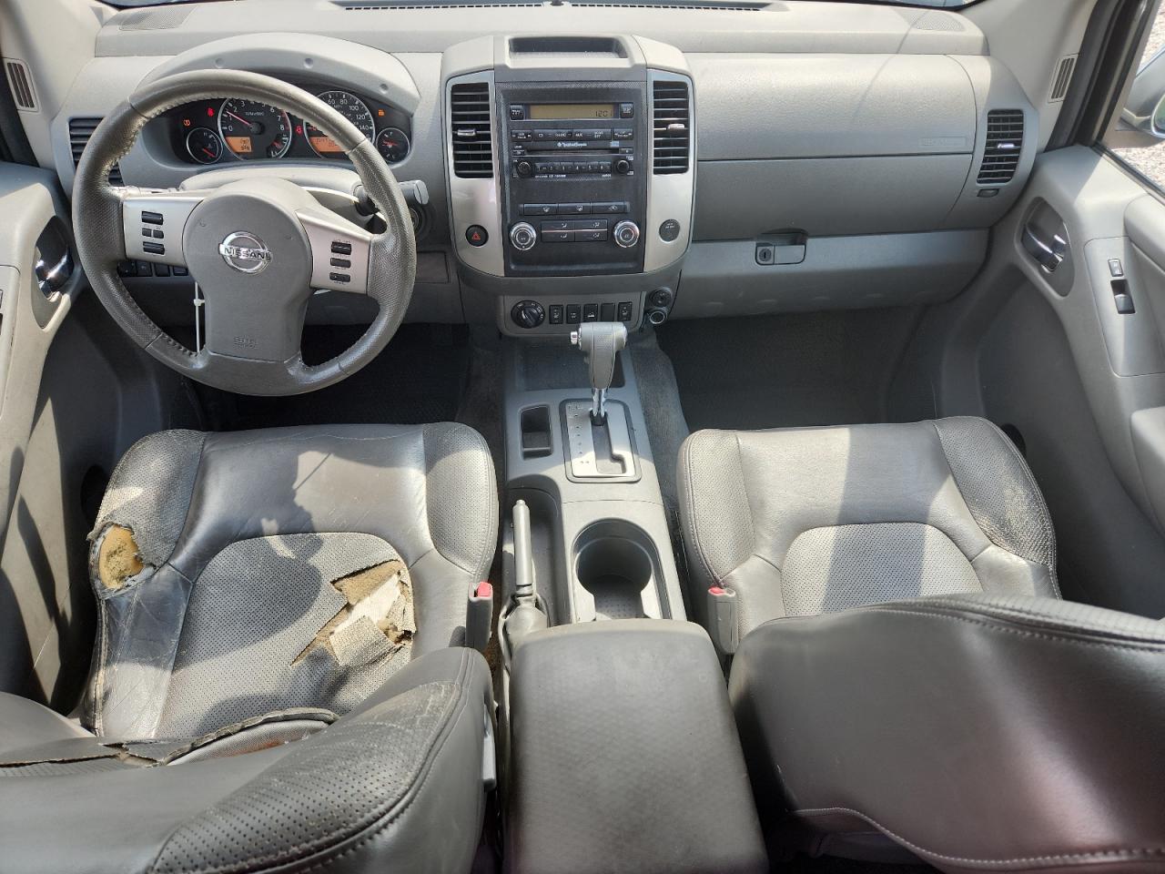 2010 Nissan Frontier Se V6 Charcoal vin: 1N6AD0EV0AC440066