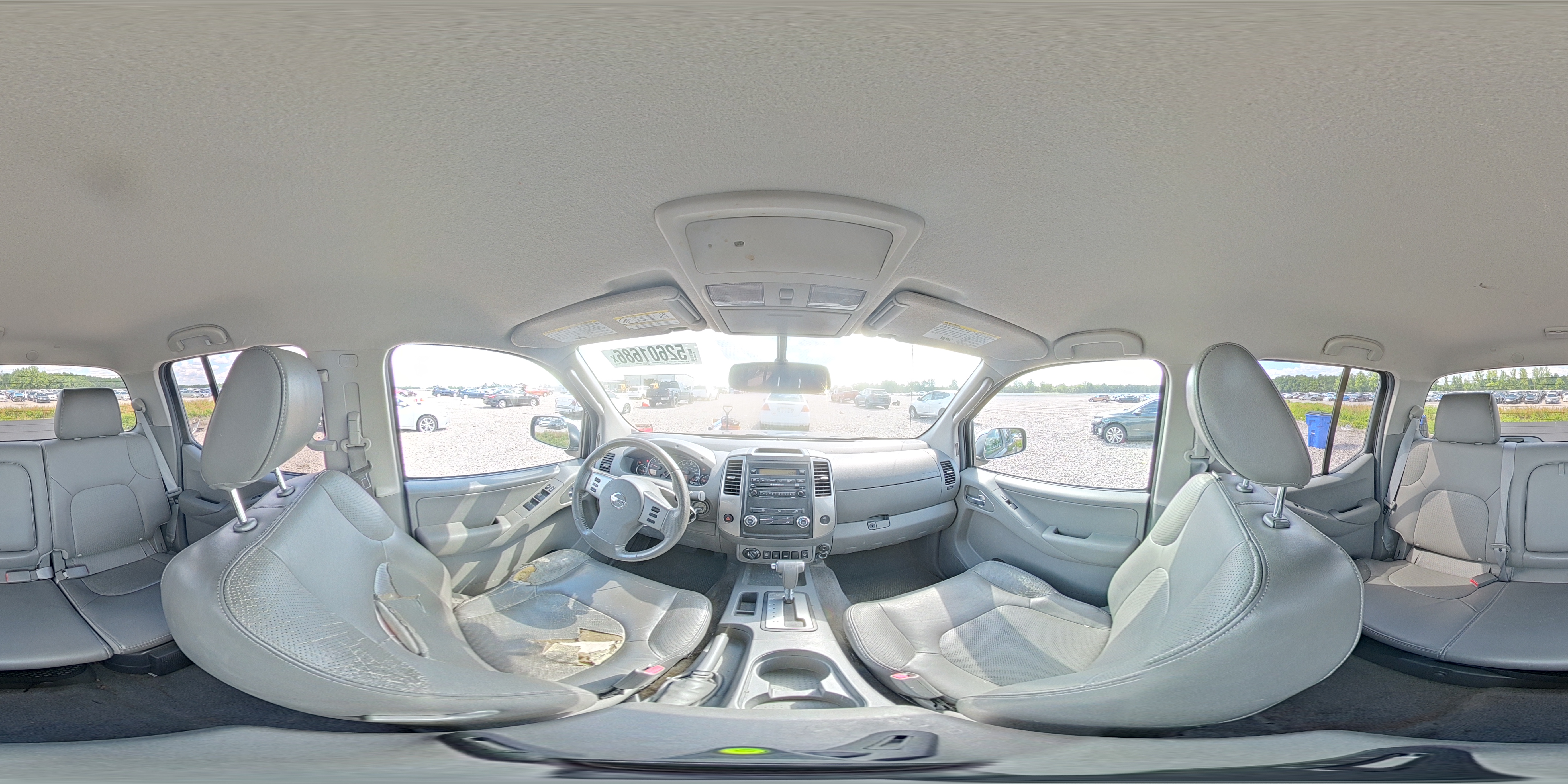 2010 Nissan Frontier Se V6 Charcoal vin: 1N6AD0EV0AC440066