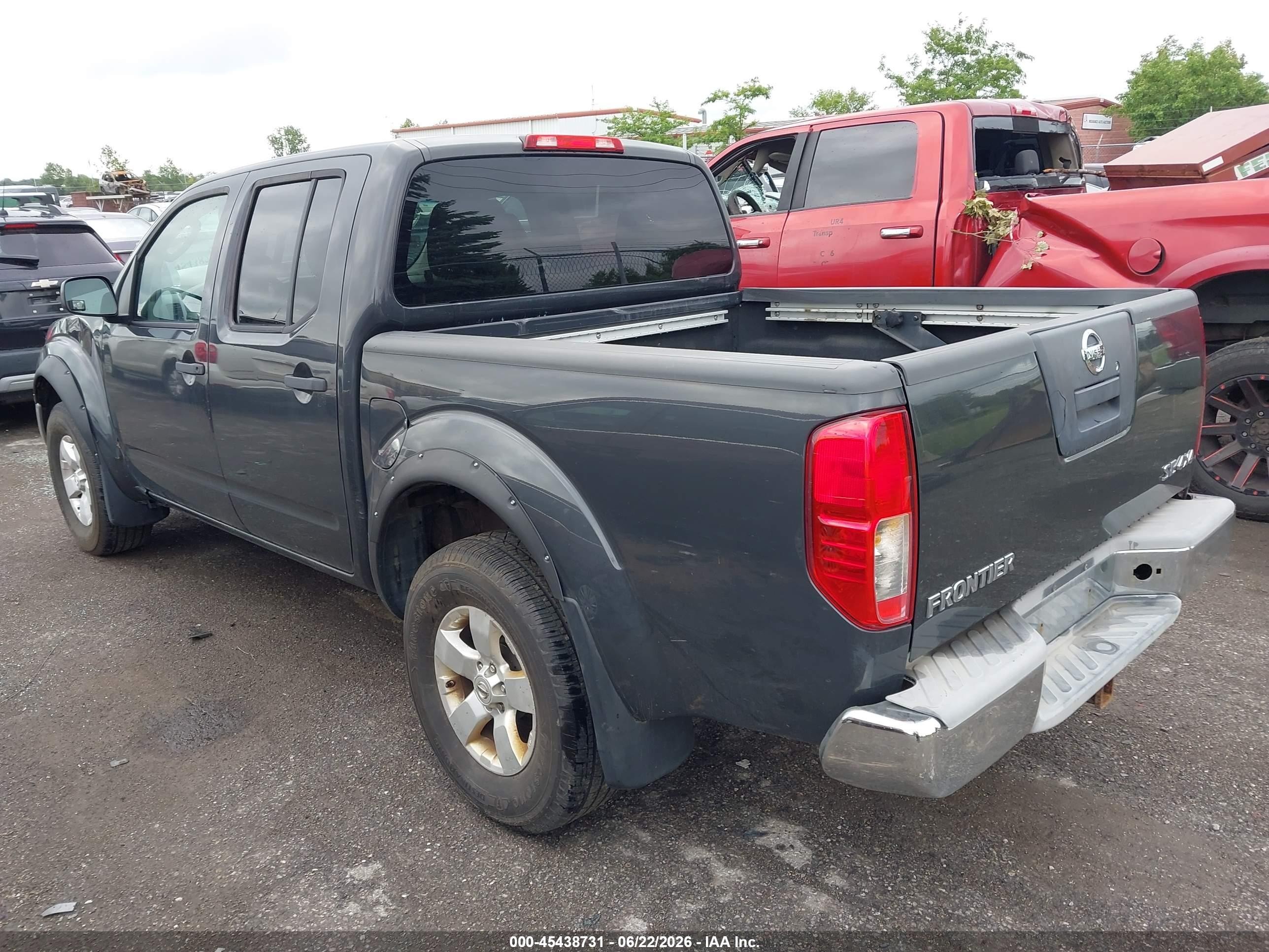 2010 Nissan Frontier Se Gray vin: 1N6AD0EV0AC444618