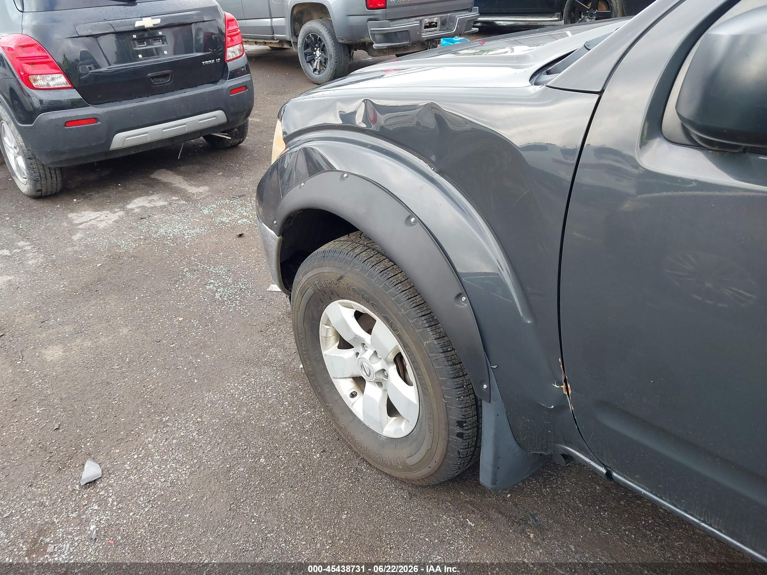 2010 Nissan Frontier Se Gray vin: 1N6AD0EV0AC444618