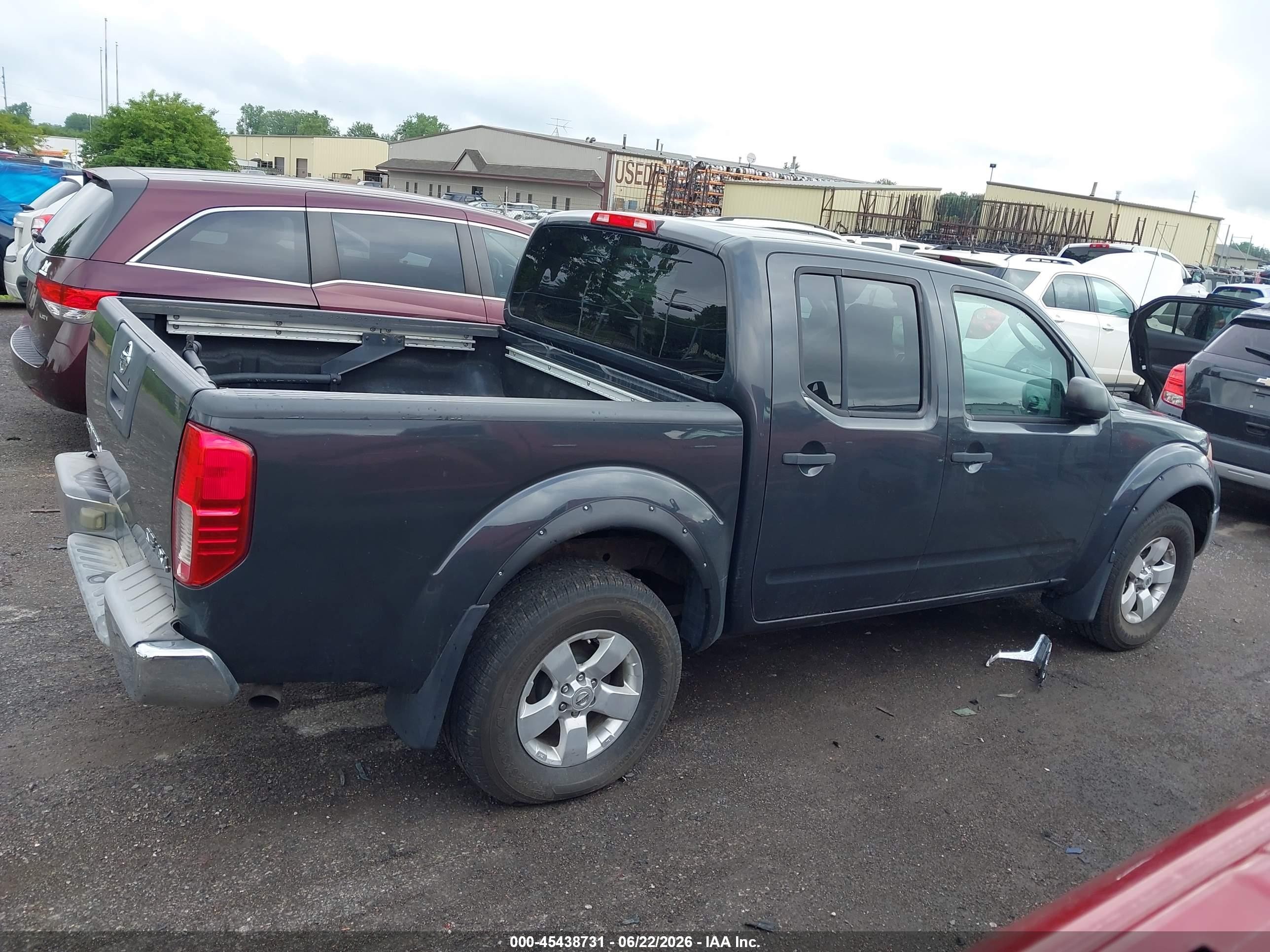2010 Nissan Frontier Se Gray vin: 1N6AD0EV0AC444618