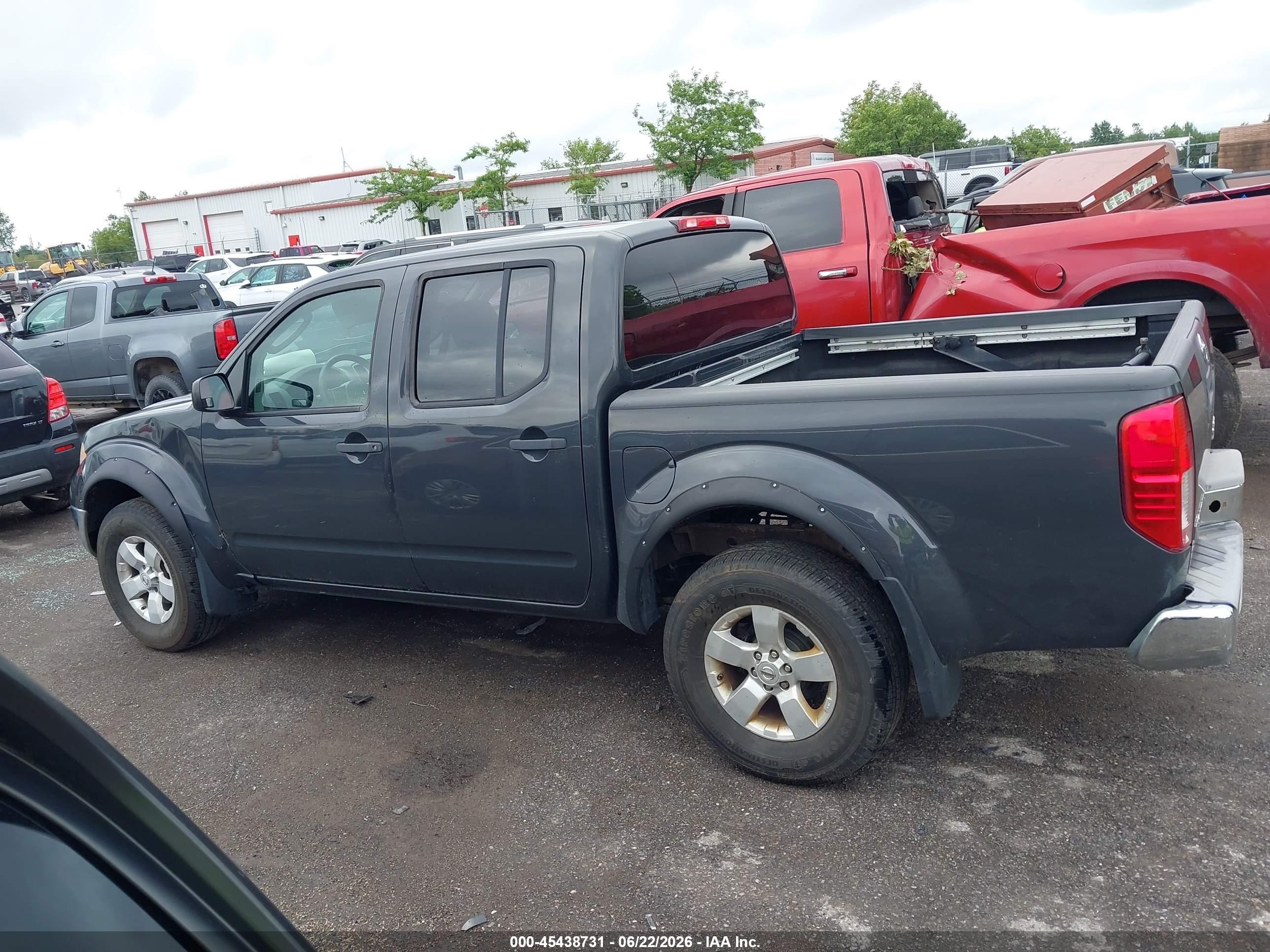 2010 Nissan Frontier Se Gray vin: 1N6AD0EV0AC444618
