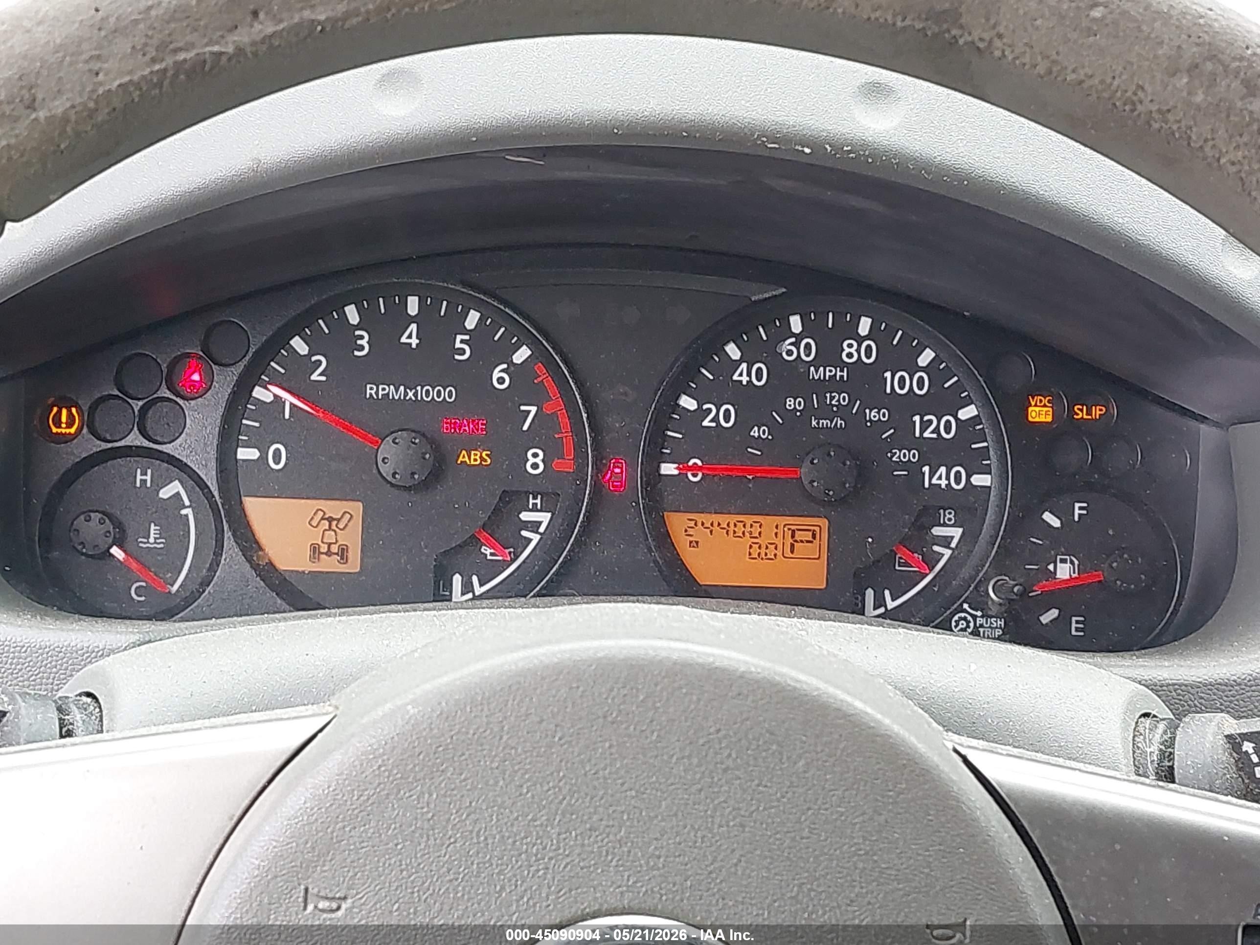 2010 Nissan Frontier Se White vin: 1N6AD0EV0AC448703