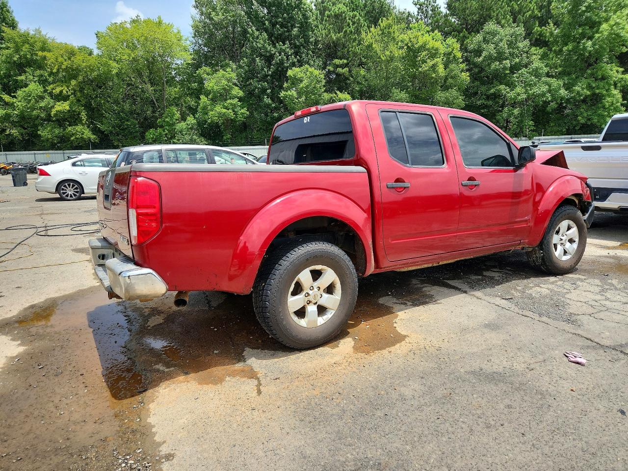 2011 Nissan Frontier S/sv/sl/pro-4x Red vin: 1N6AD0EV0BC430767