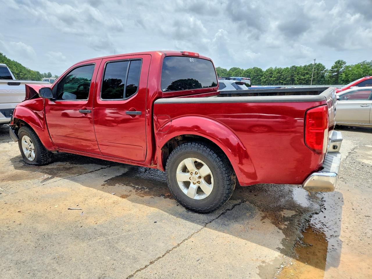 2011 Nissan Frontier S/sv/sl/pro-4x Red vin: 1N6AD0EV0BC430767