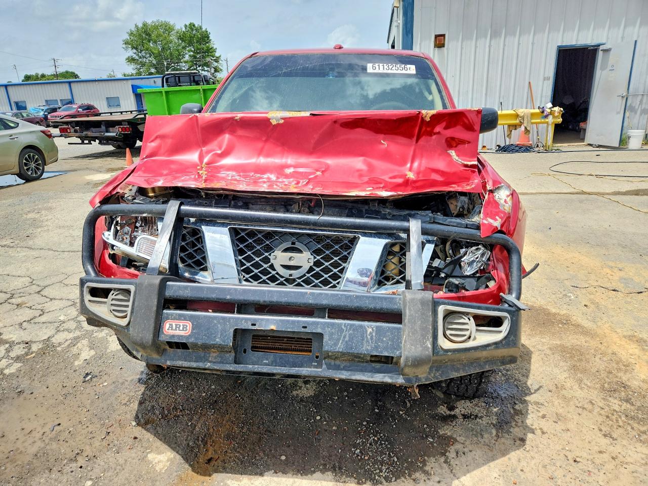 2011 Nissan Frontier S/sv/sl/pro-4x Red vin: 1N6AD0EV0BC430767