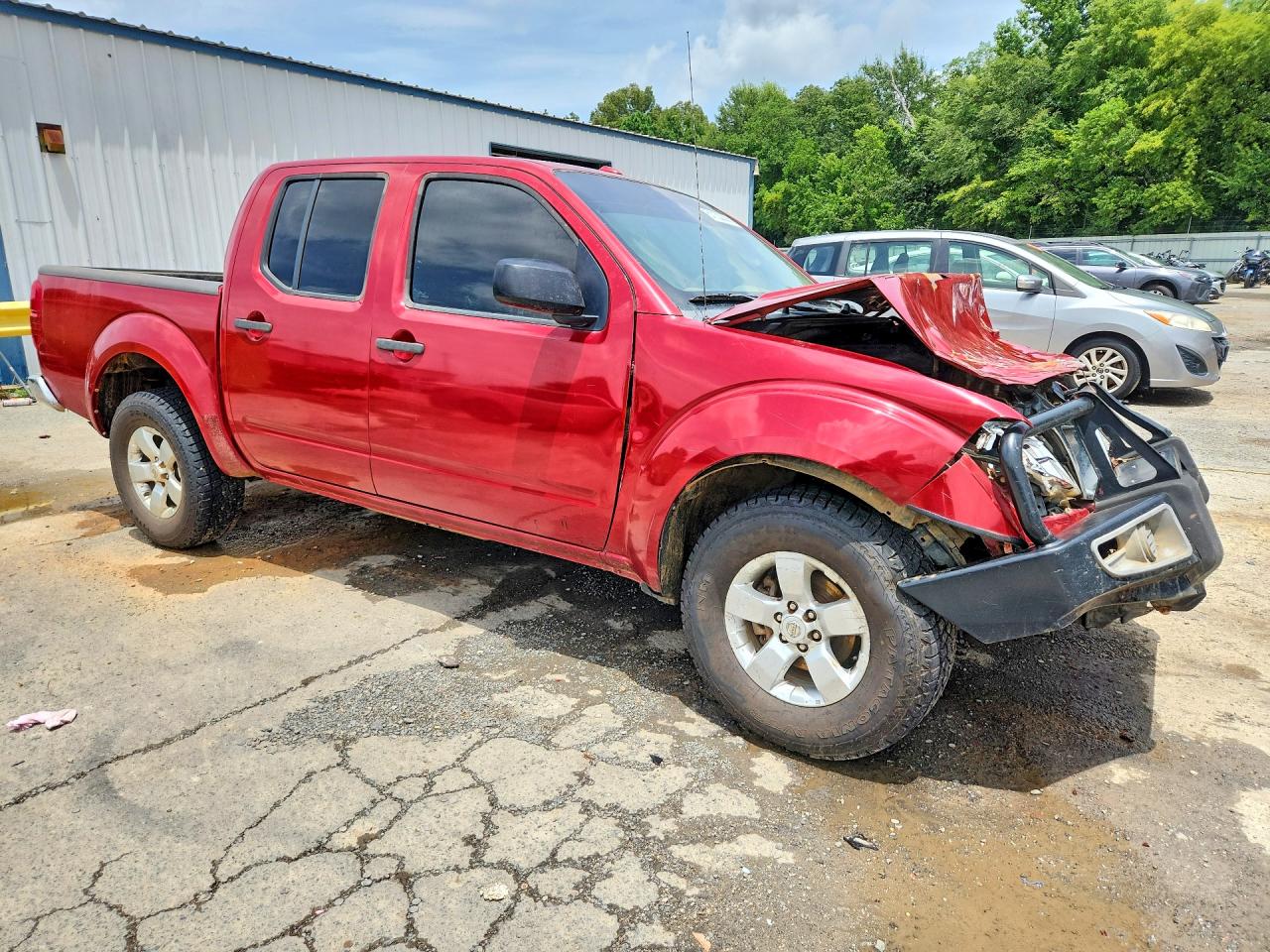 2011 Nissan Frontier S/sv/sl/pro-4x Red vin: 1N6AD0EV0BC430767