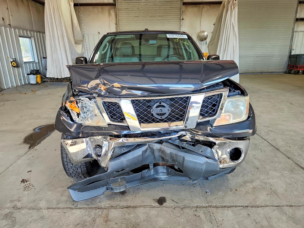 2011 Nissan Frontier S Gray vin: 1N6AD0EV0BC430803