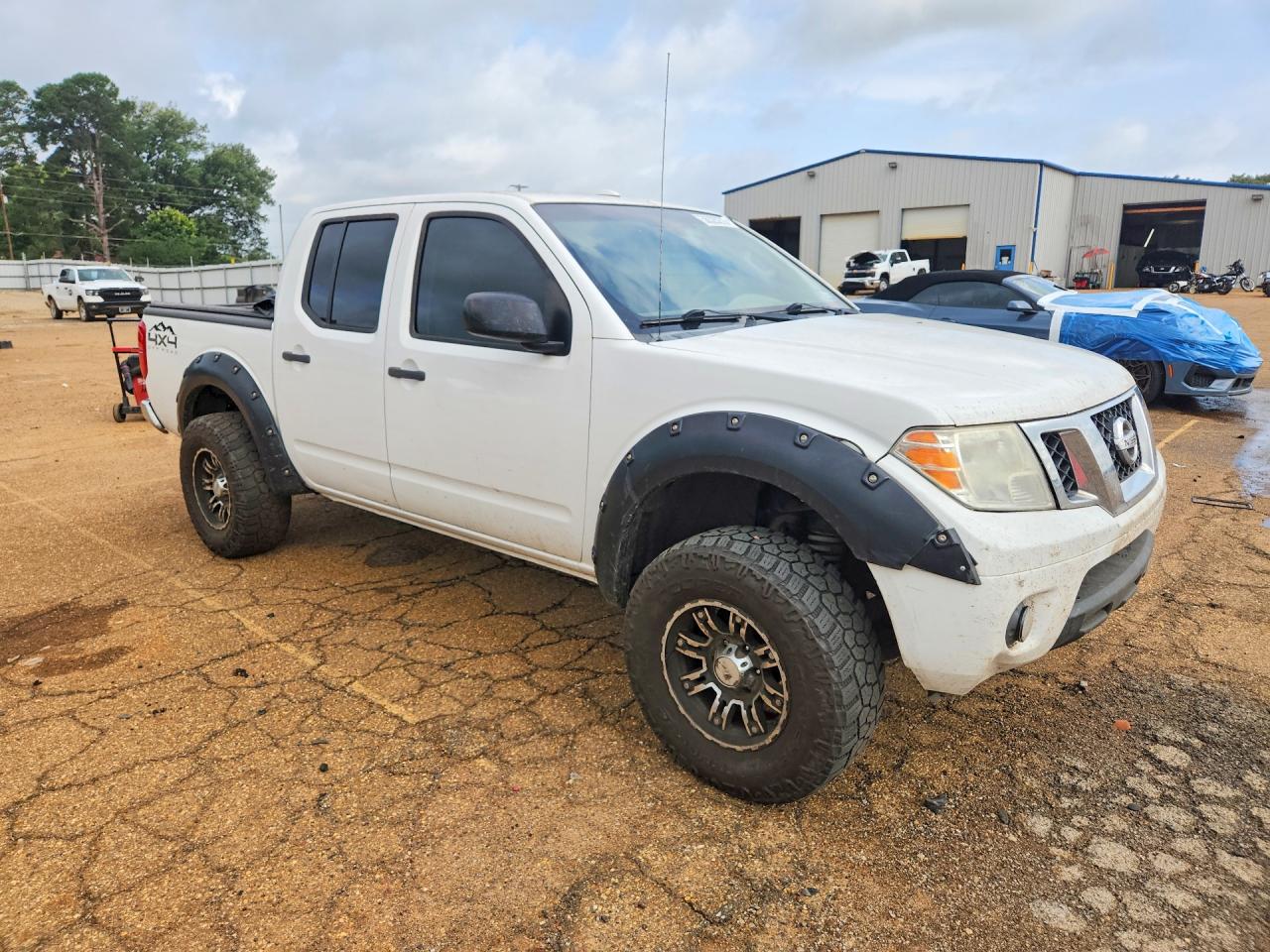 2012 Nissan Frontier S White vin: 1N6AD0EV0CC425005