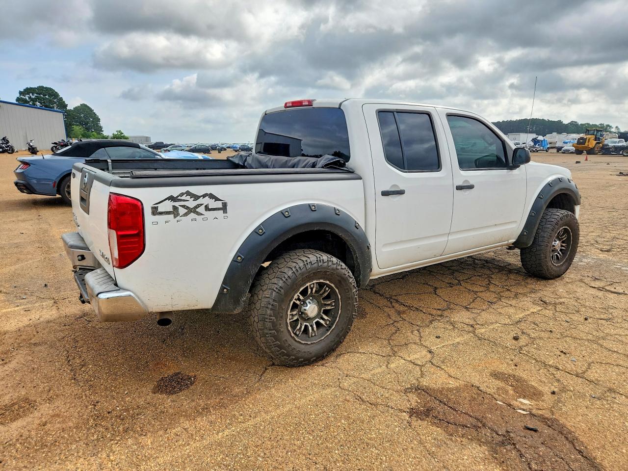 2012 Nissan Frontier S White vin: 1N6AD0EV0CC425005