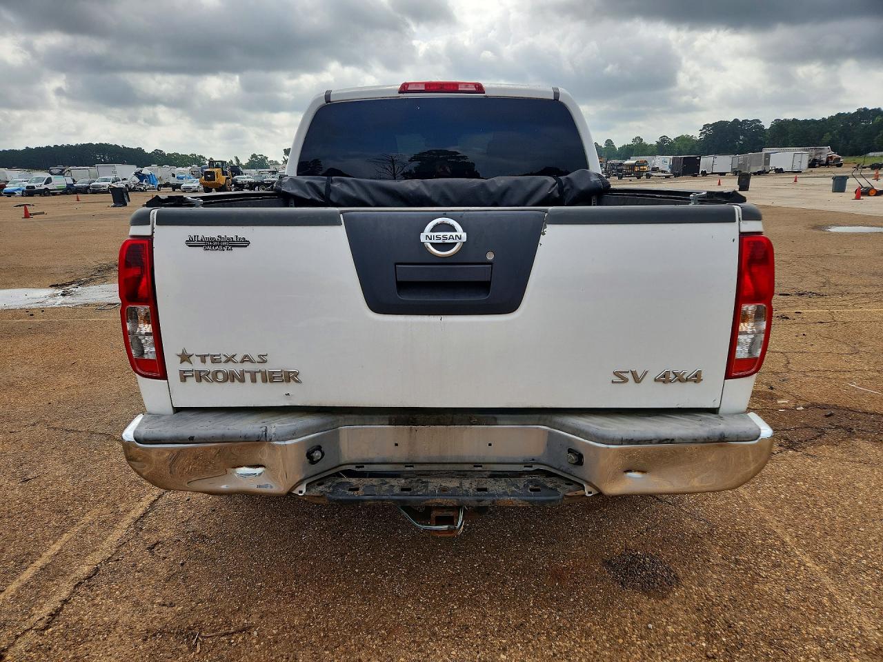 2012 Nissan Frontier S White vin: 1N6AD0EV0CC425005