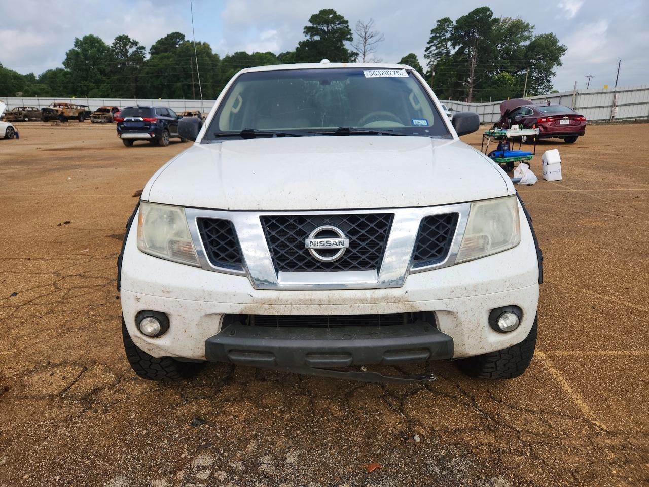 2012 Nissan Frontier S White vin: 1N6AD0EV0CC425005