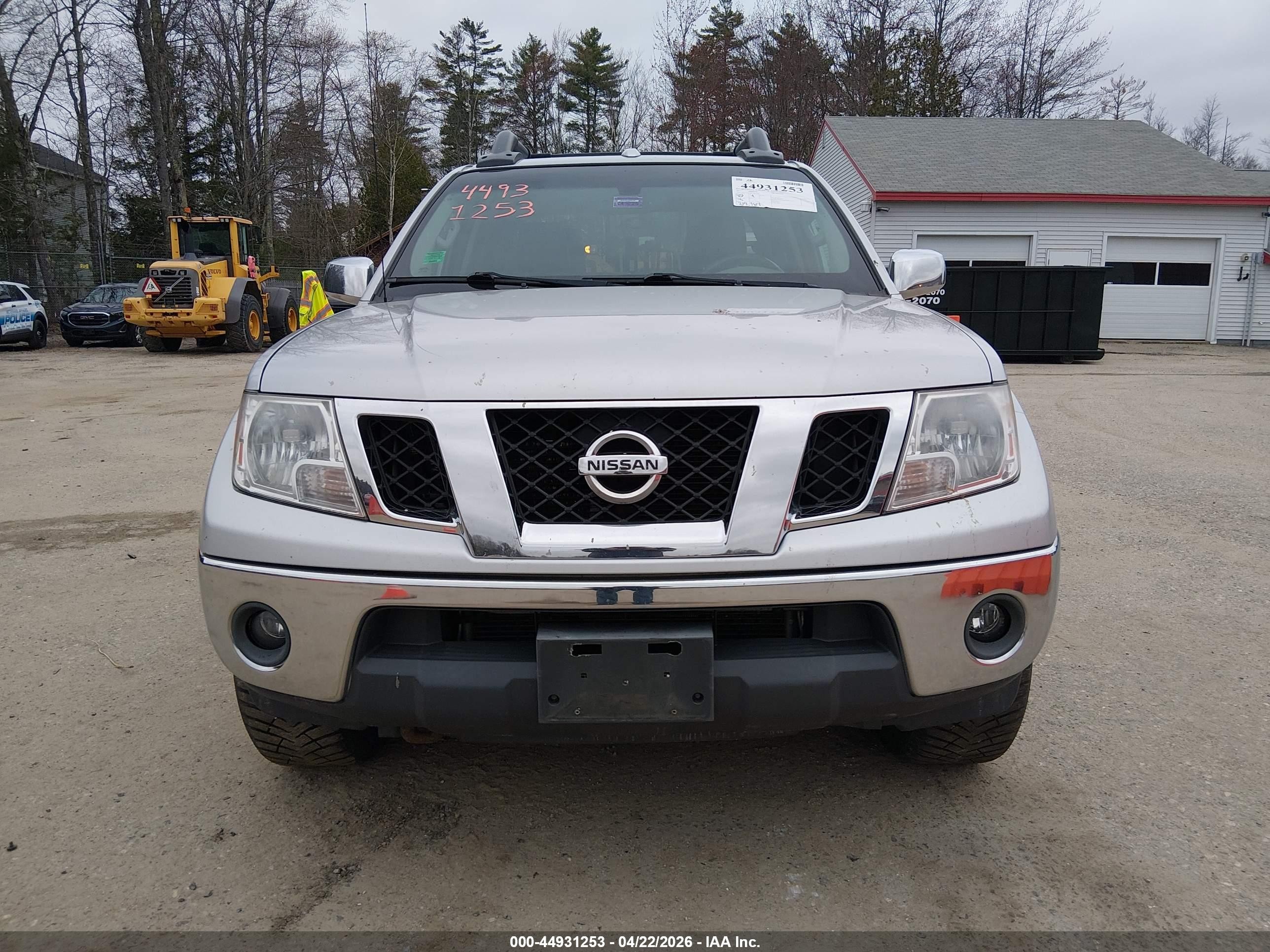 2012 Nissan Frontier Sl Silver vin: 1N6AD0EV0CC448560