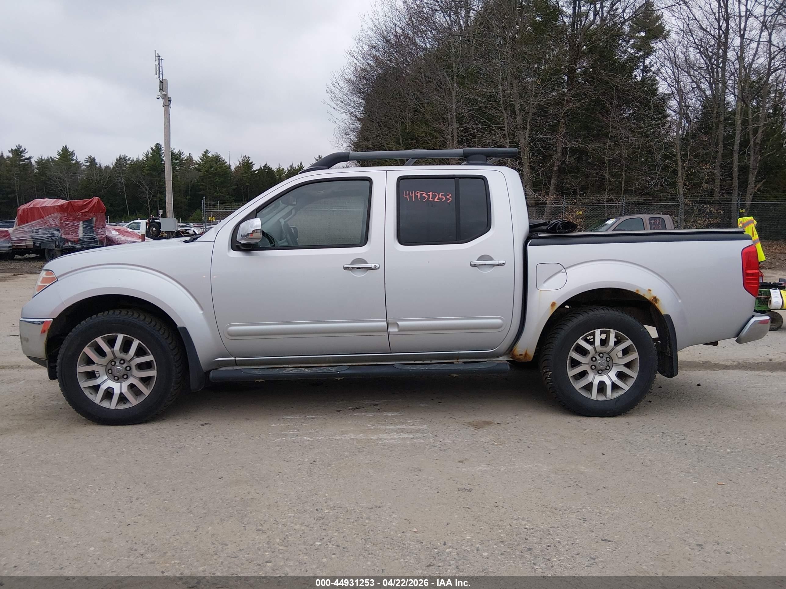 2012 Nissan Frontier Sl Silver vin: 1N6AD0EV0CC448560
