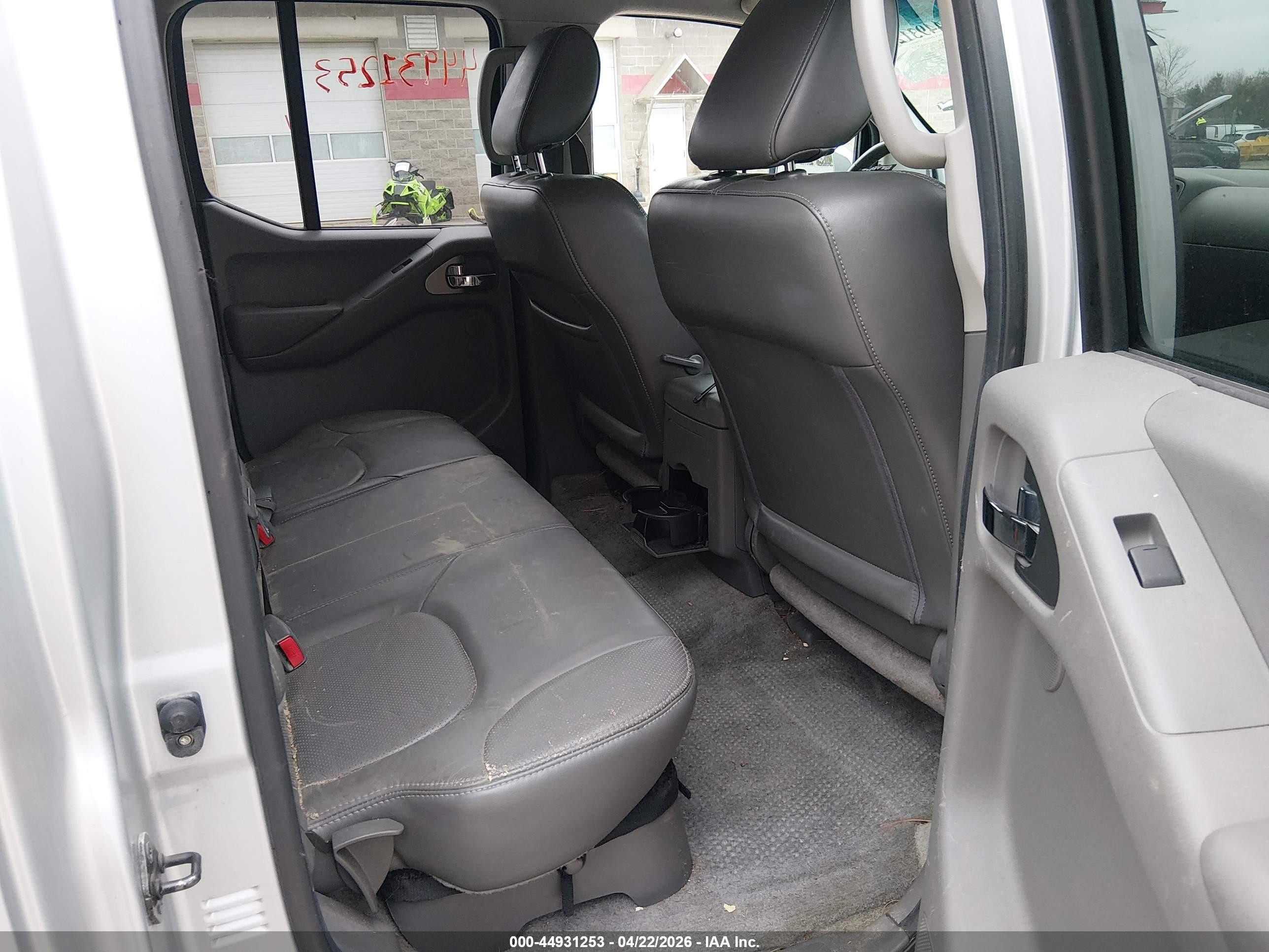 2012 Nissan Frontier Sl Silver vin: 1N6AD0EV0CC448560