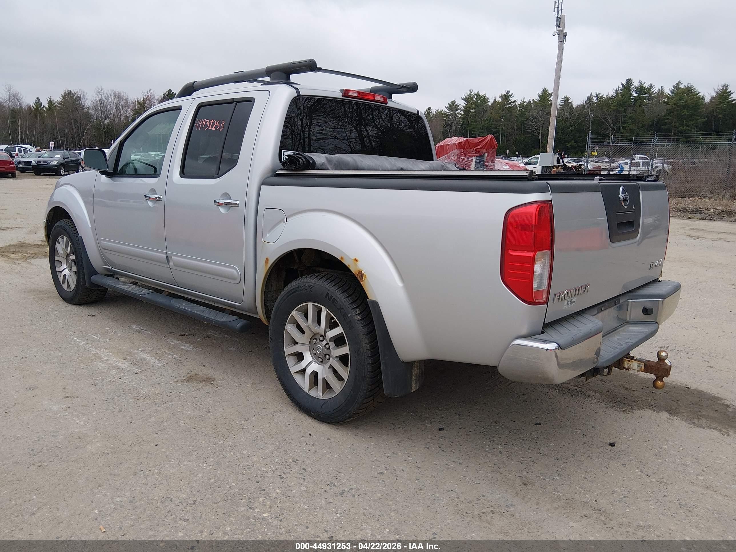 2012 Nissan Frontier Sl Silver vin: 1N6AD0EV0CC448560