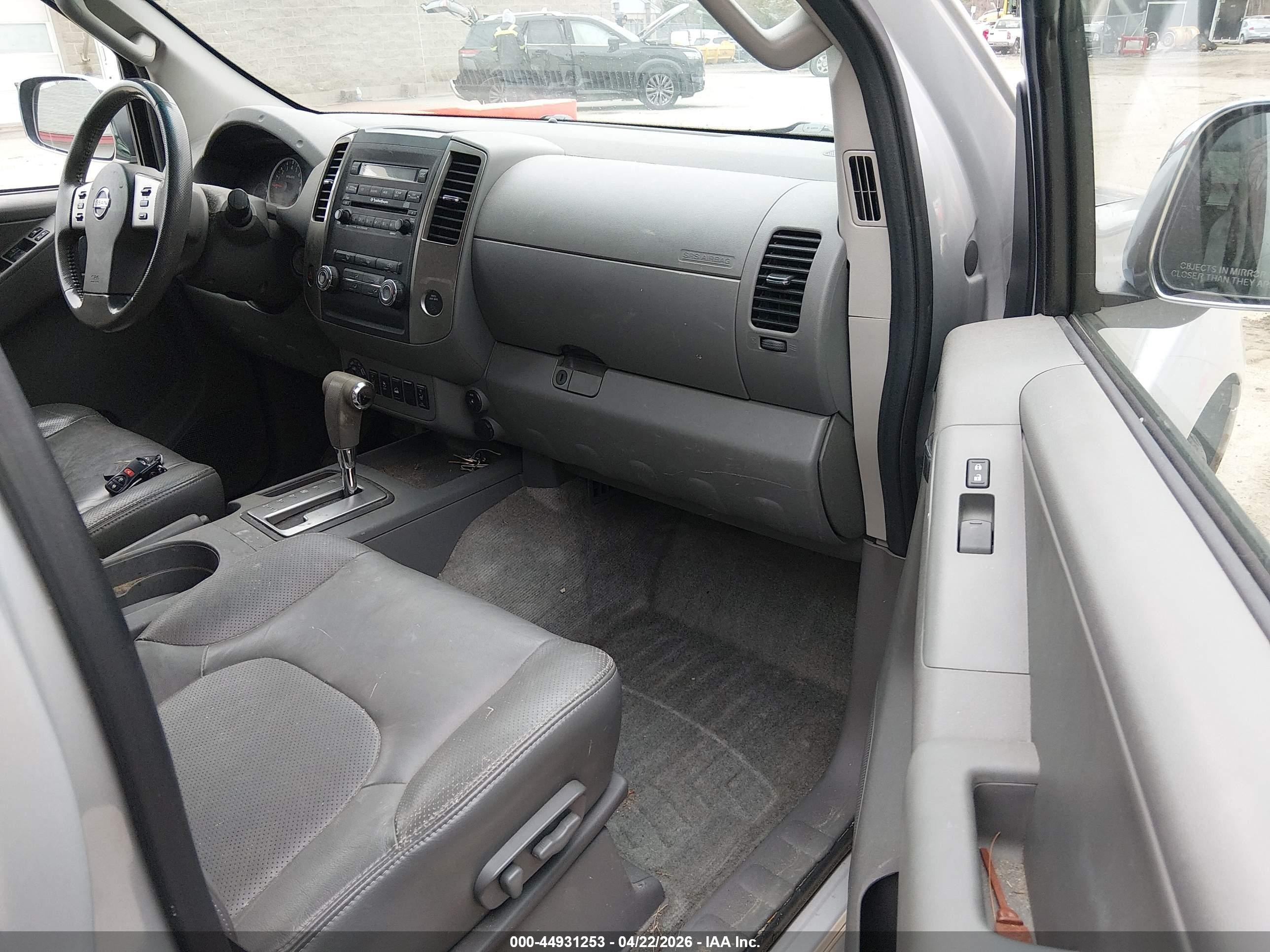 2012 Nissan Frontier Sl Silver vin: 1N6AD0EV0CC448560