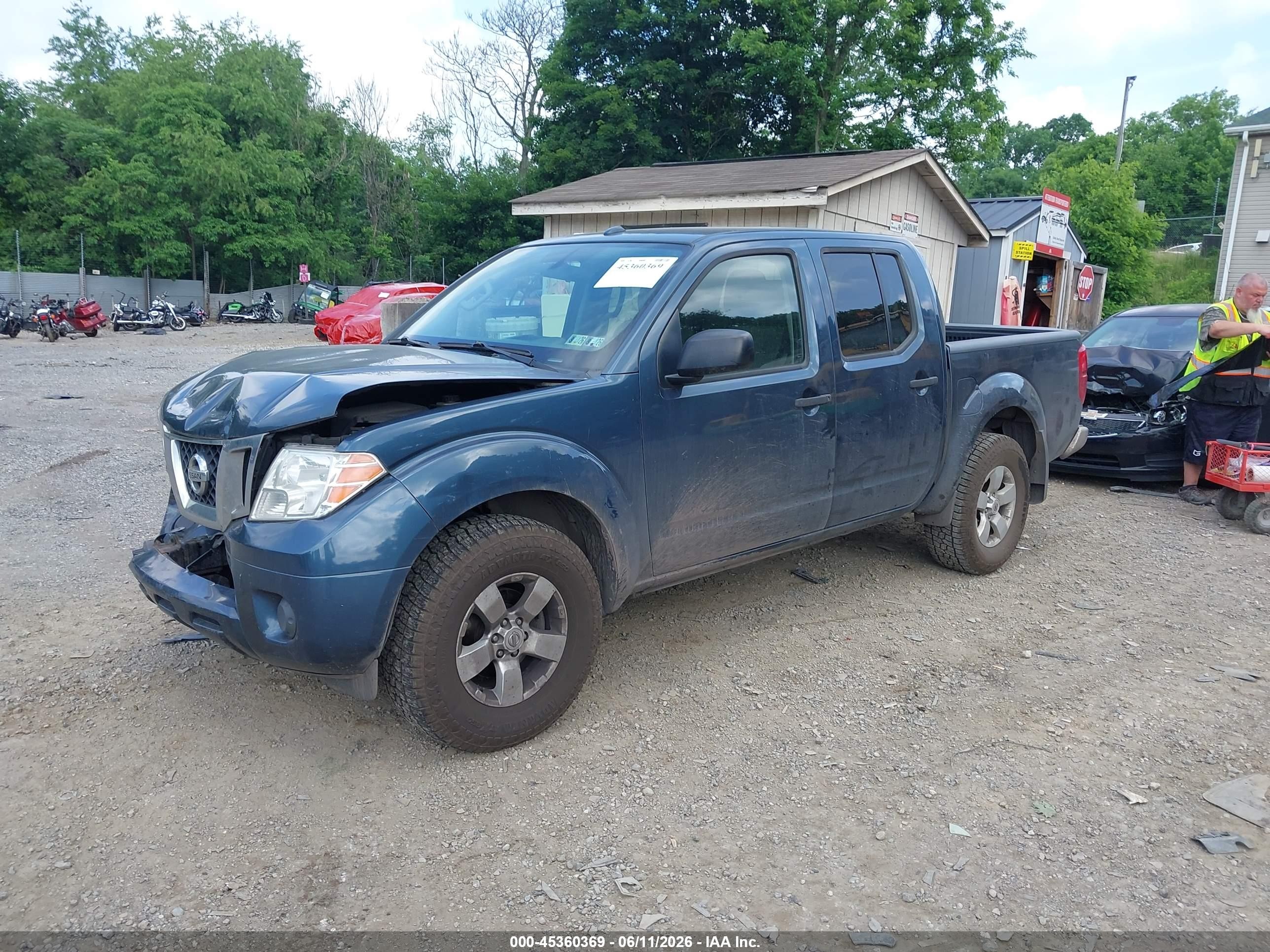 2013 Nissan Frontier Sv Gray vin: 1N6AD0EV0DN732714